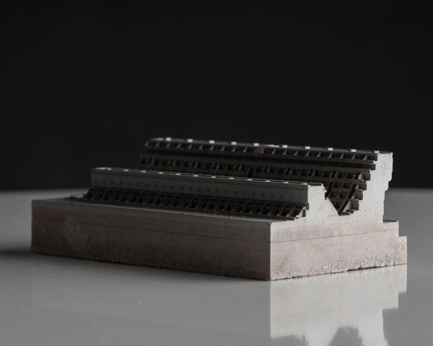 Alexandra and Ainsworth Estate - Miniature Concrete Model