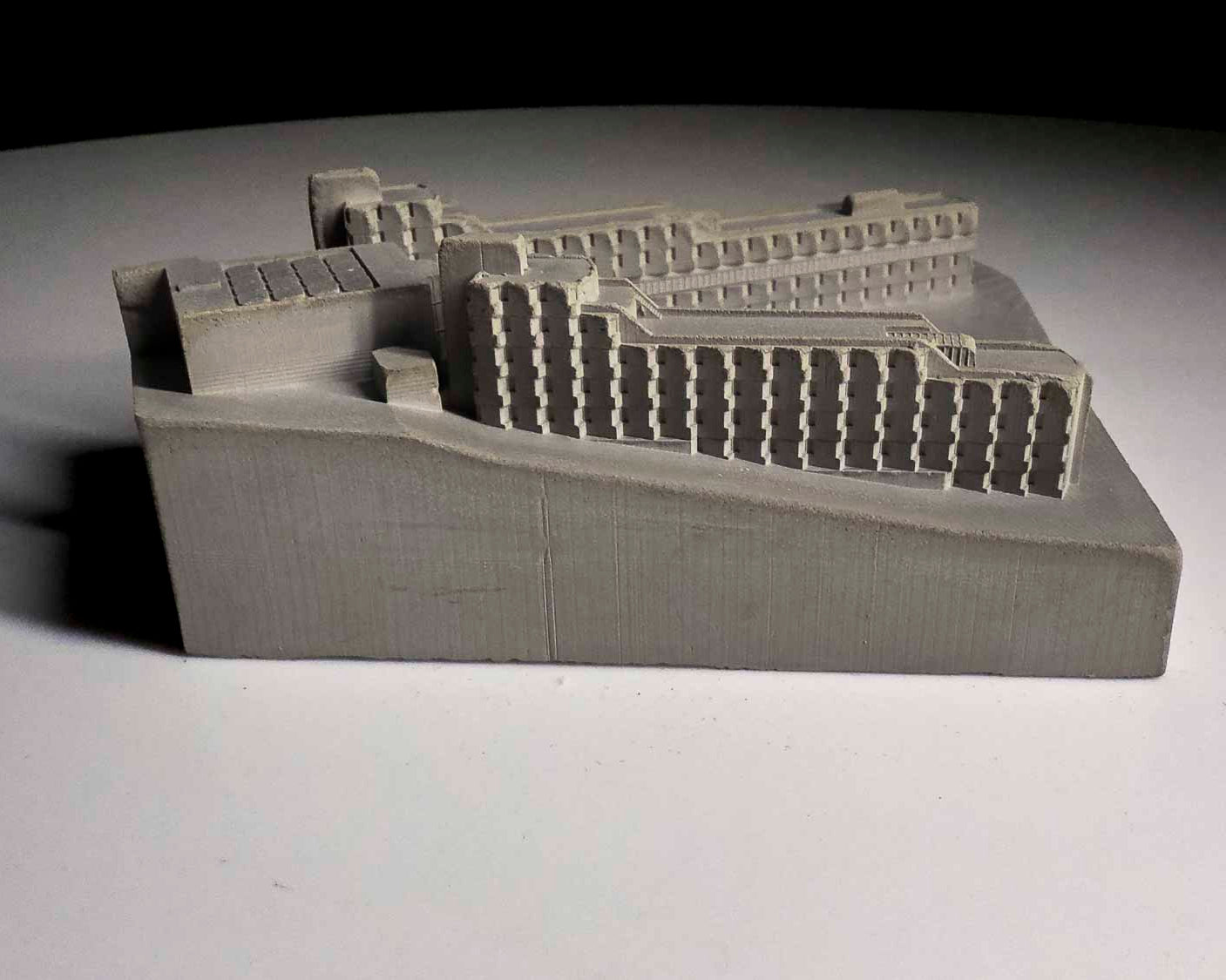 Andrew Melville Hall, St Andrews – Miniature Concrete Model