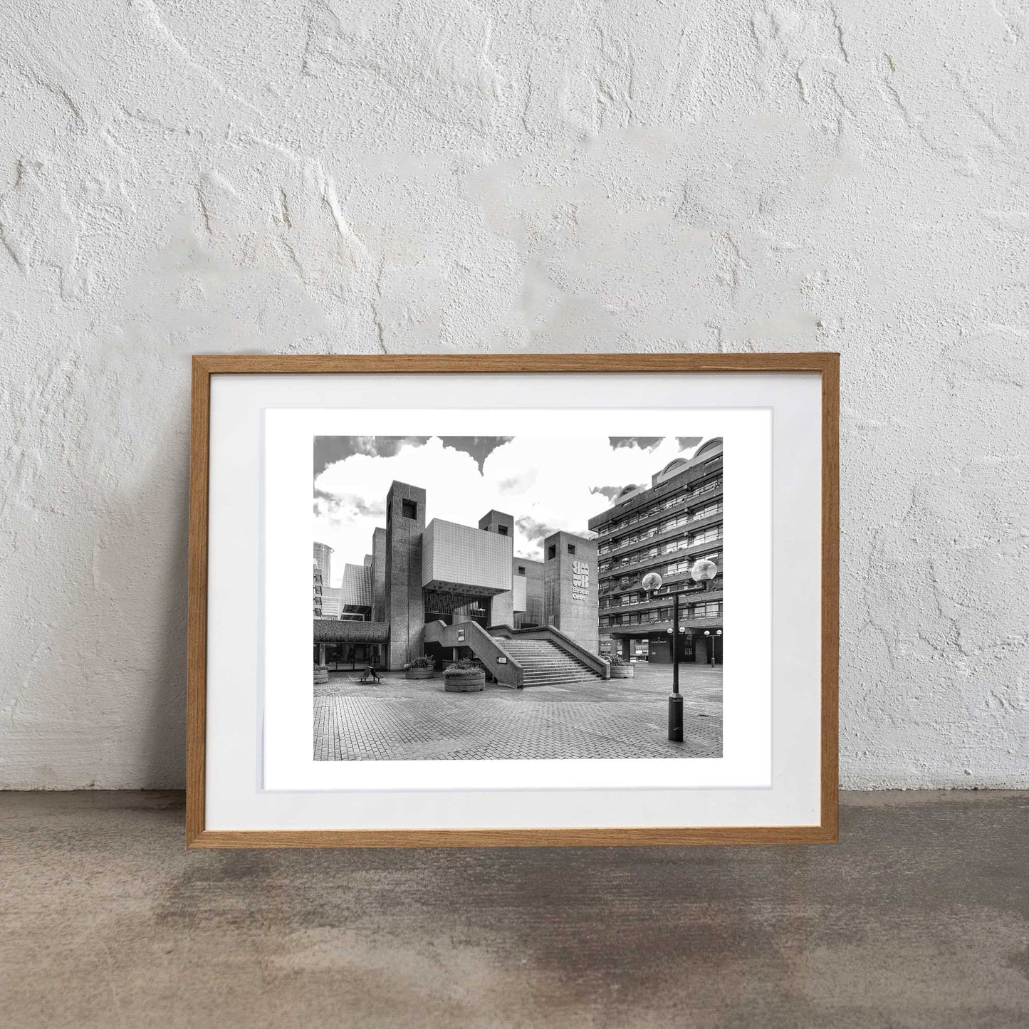 PRINT: The Barbican Centre - Entrance Stairs