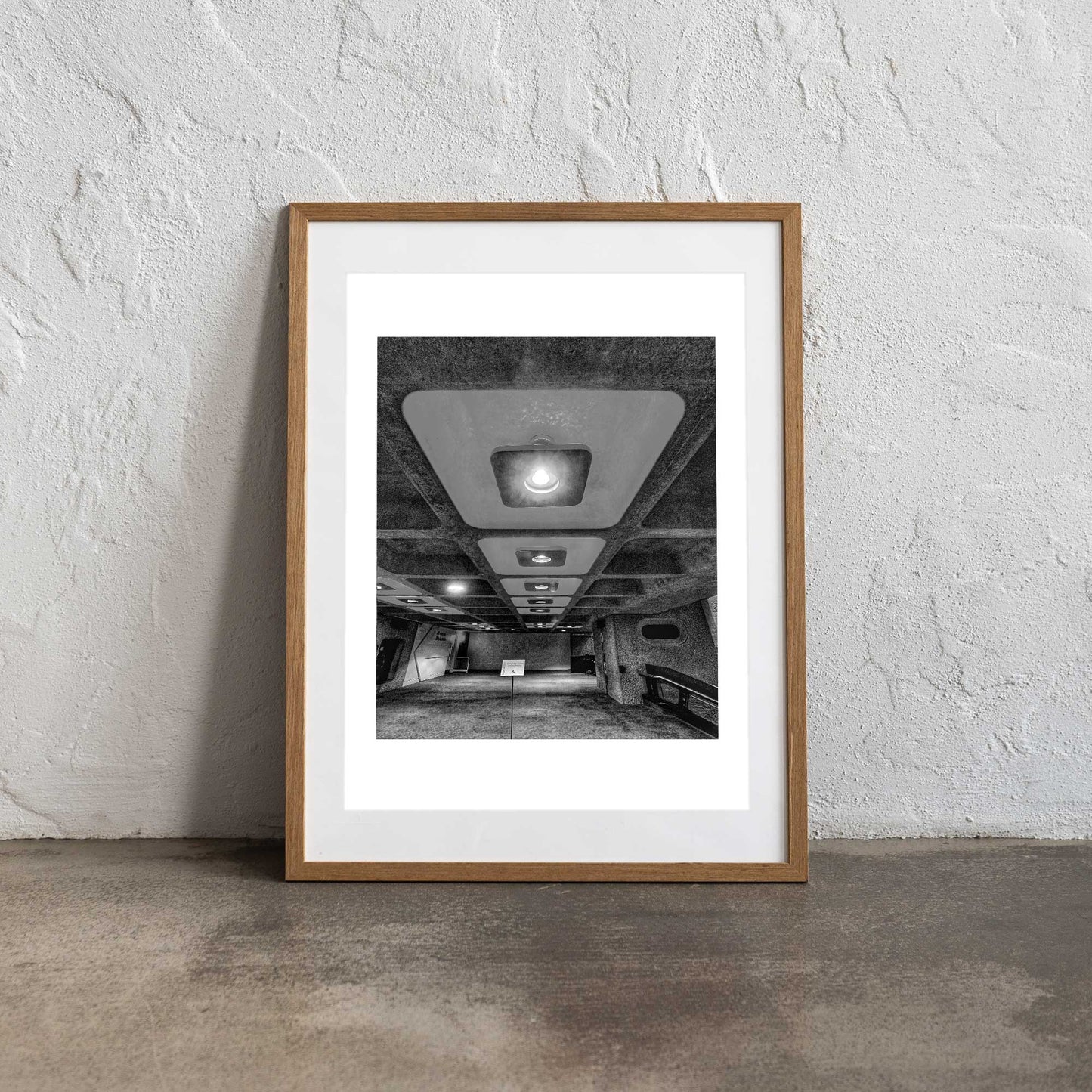 PRINT: The Barbican Centre - Interior Ceiling