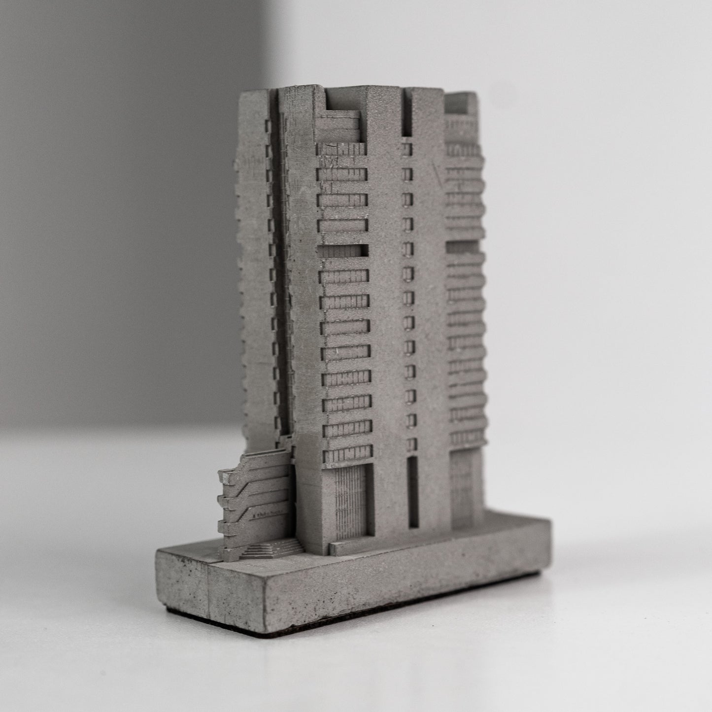 Barbican YMCA (Blake Tower) – Miniature Concrete Model