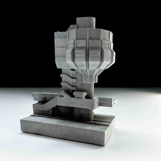 The Bierpinsel – Miniature Concrete Model