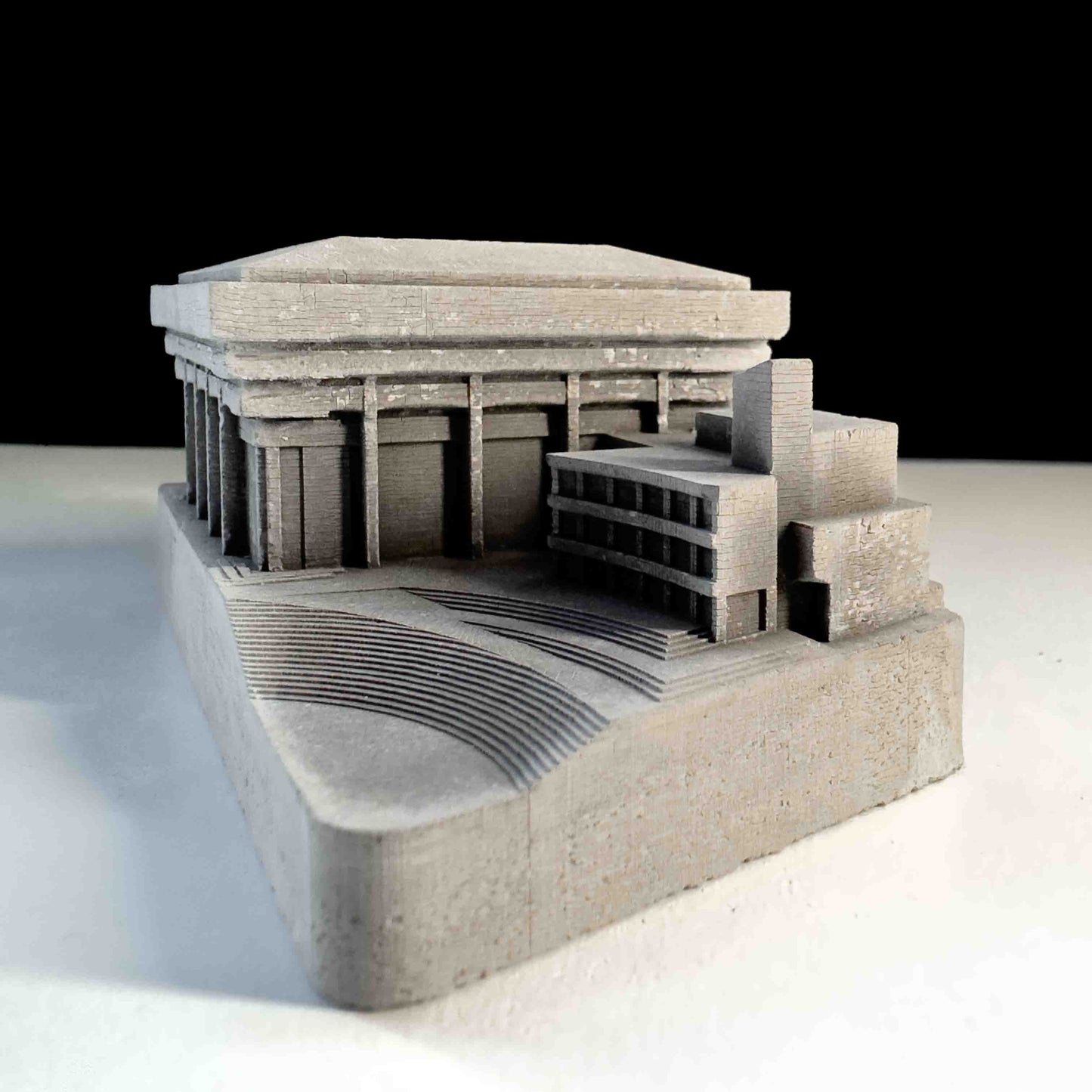 Birmingham Central Library - Miniature Concrete Model
