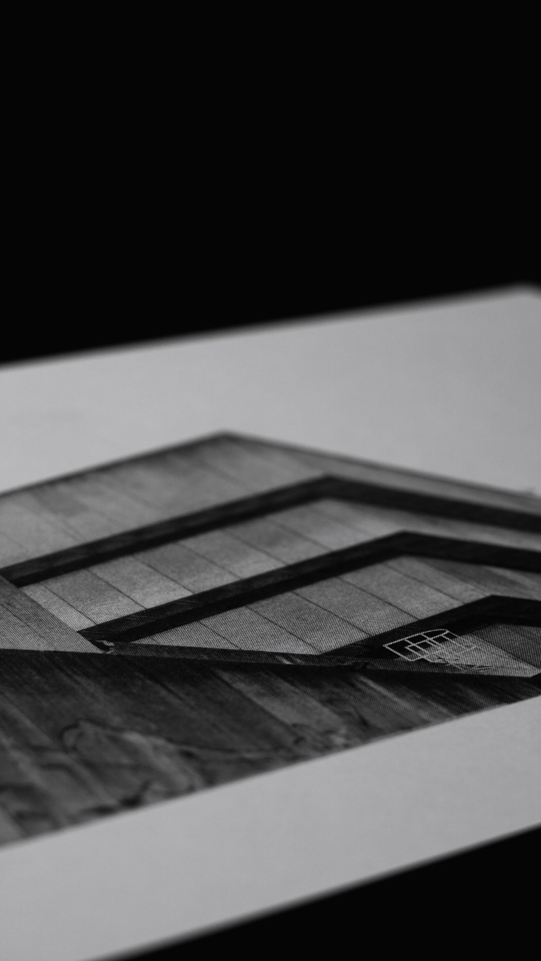 PRINT: Birmingham Central Library - Ziggurat Corner