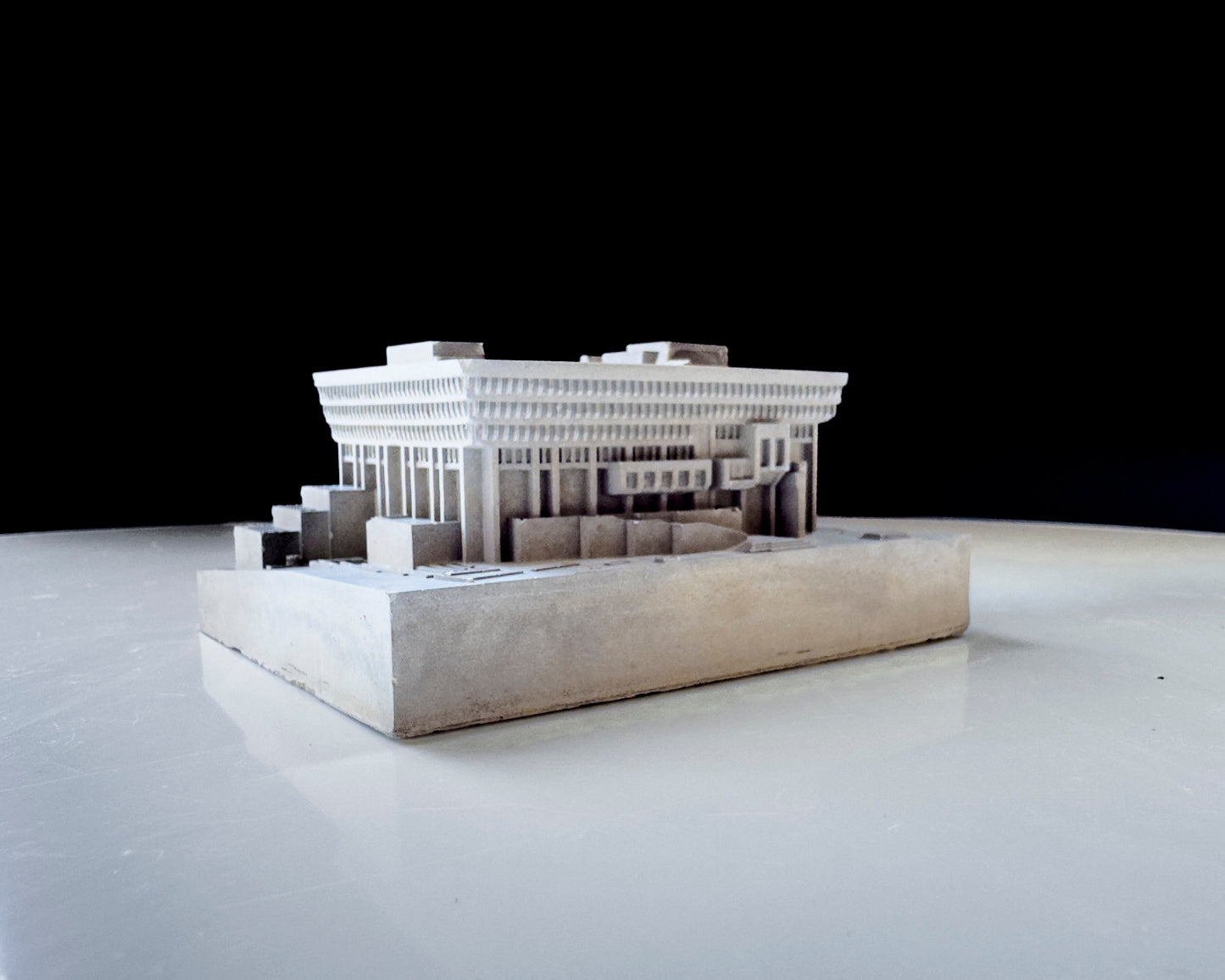 Boston City Hall - Miniature Concrete Model