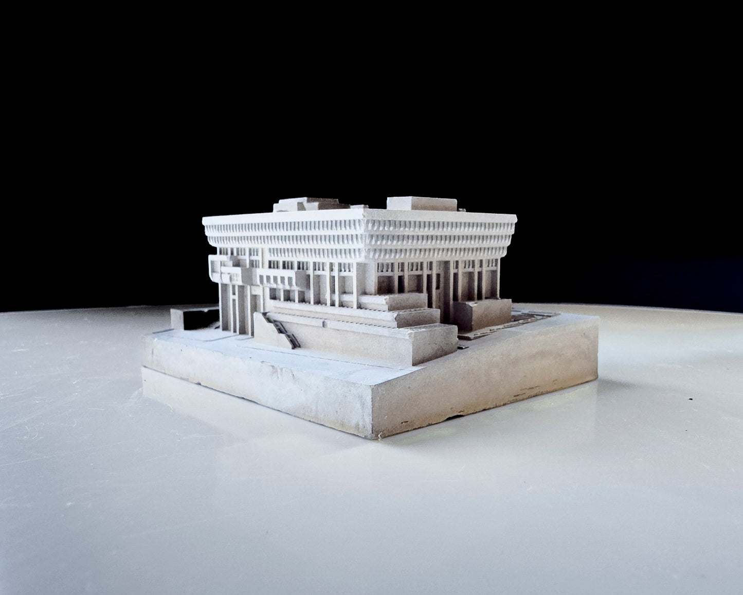 Boston City Hall - Miniature Concrete Model