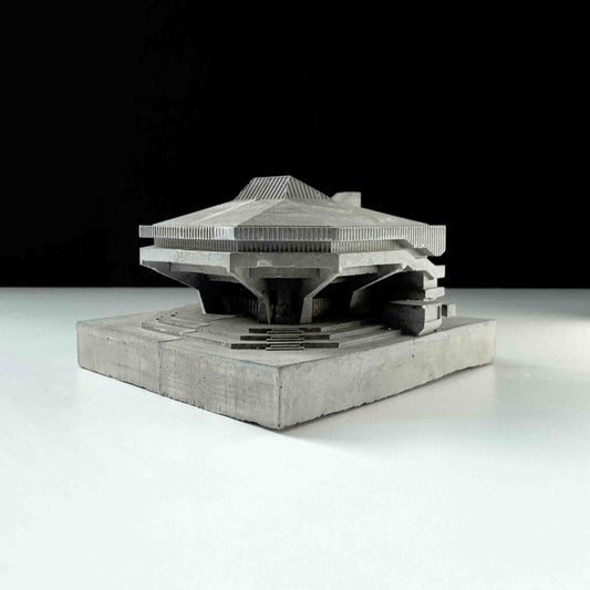 Central Hall, University of York – Miniature Concrete Model
