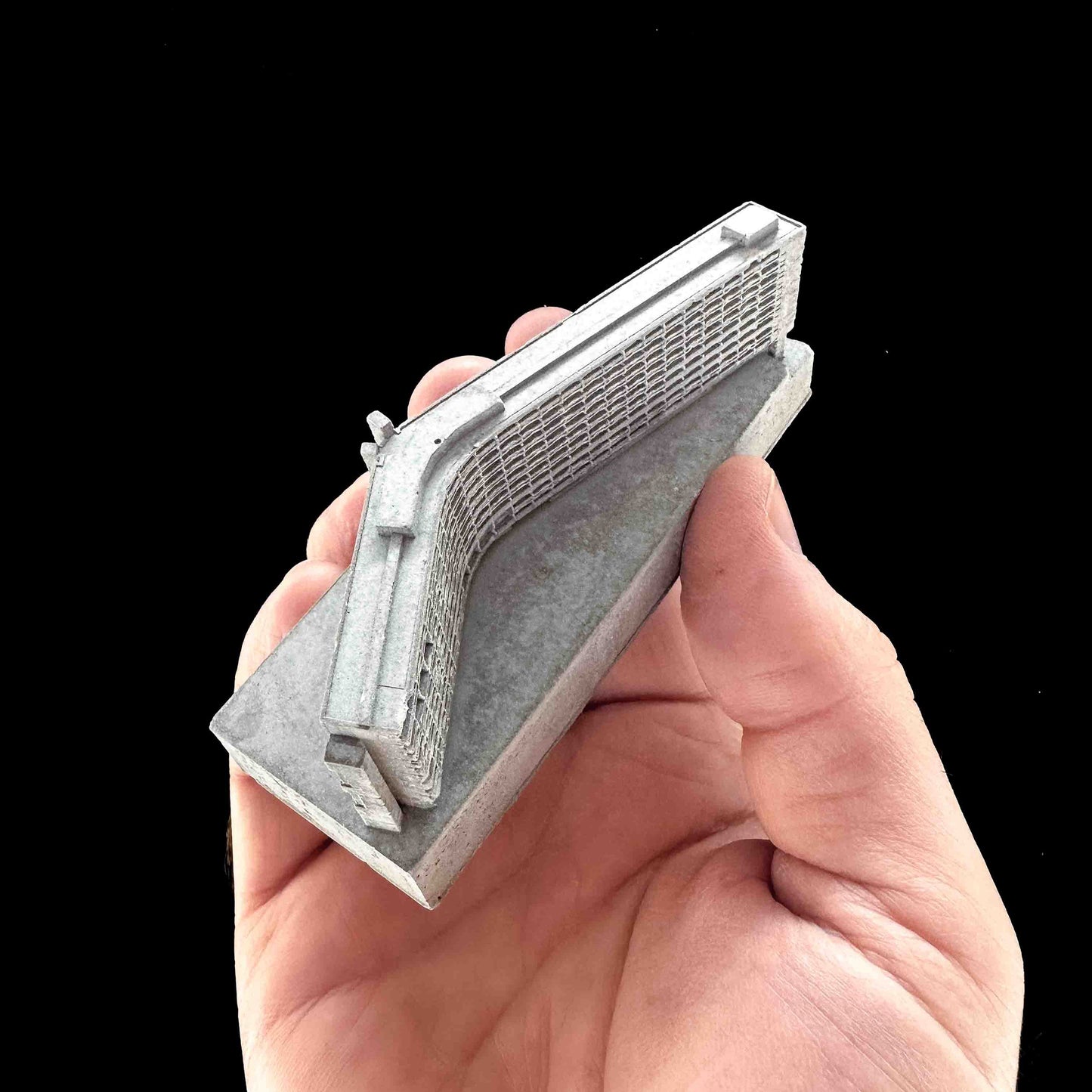 Cables Wynd House – Miniature Concrete Model