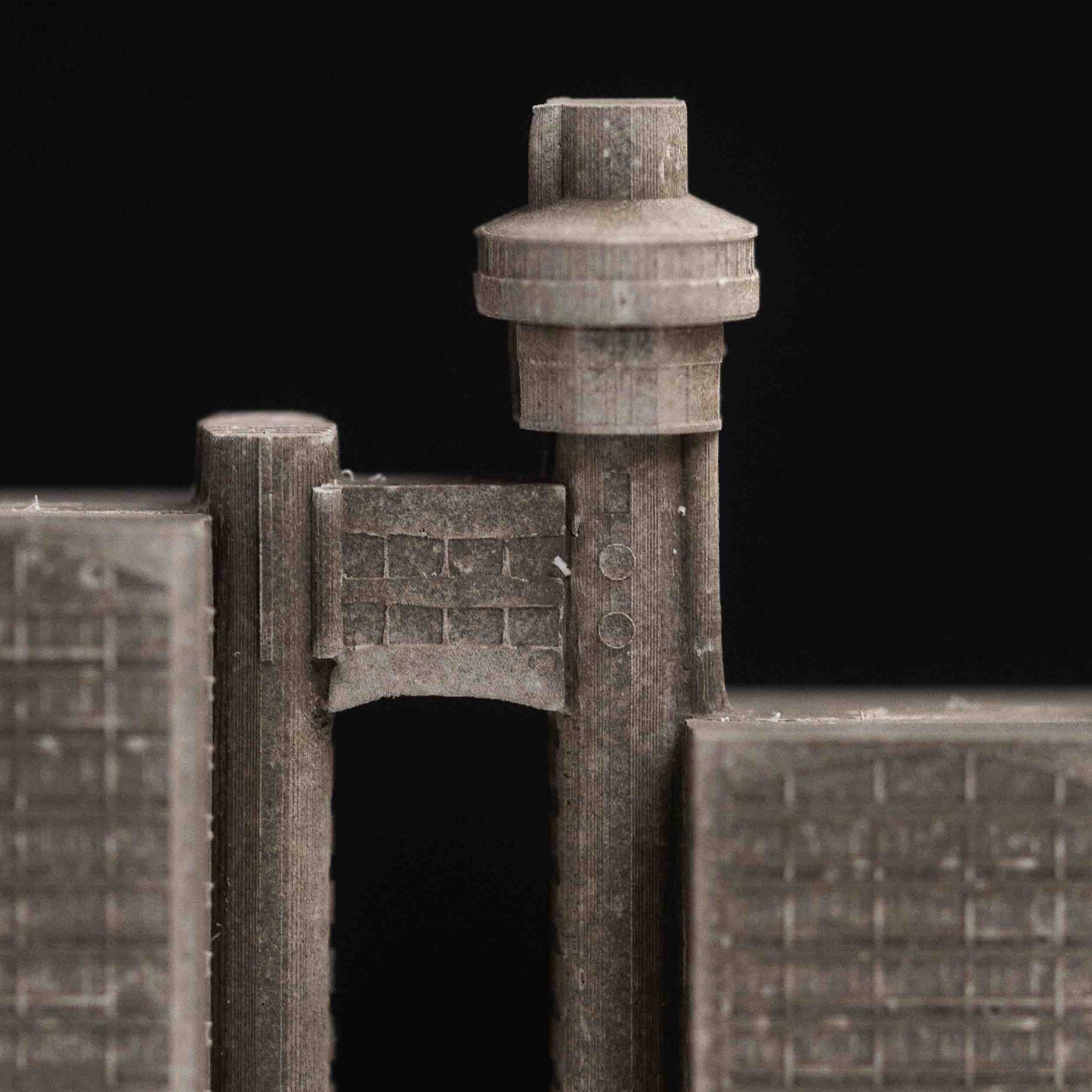 Genex Tower – Miniature Concrete Model