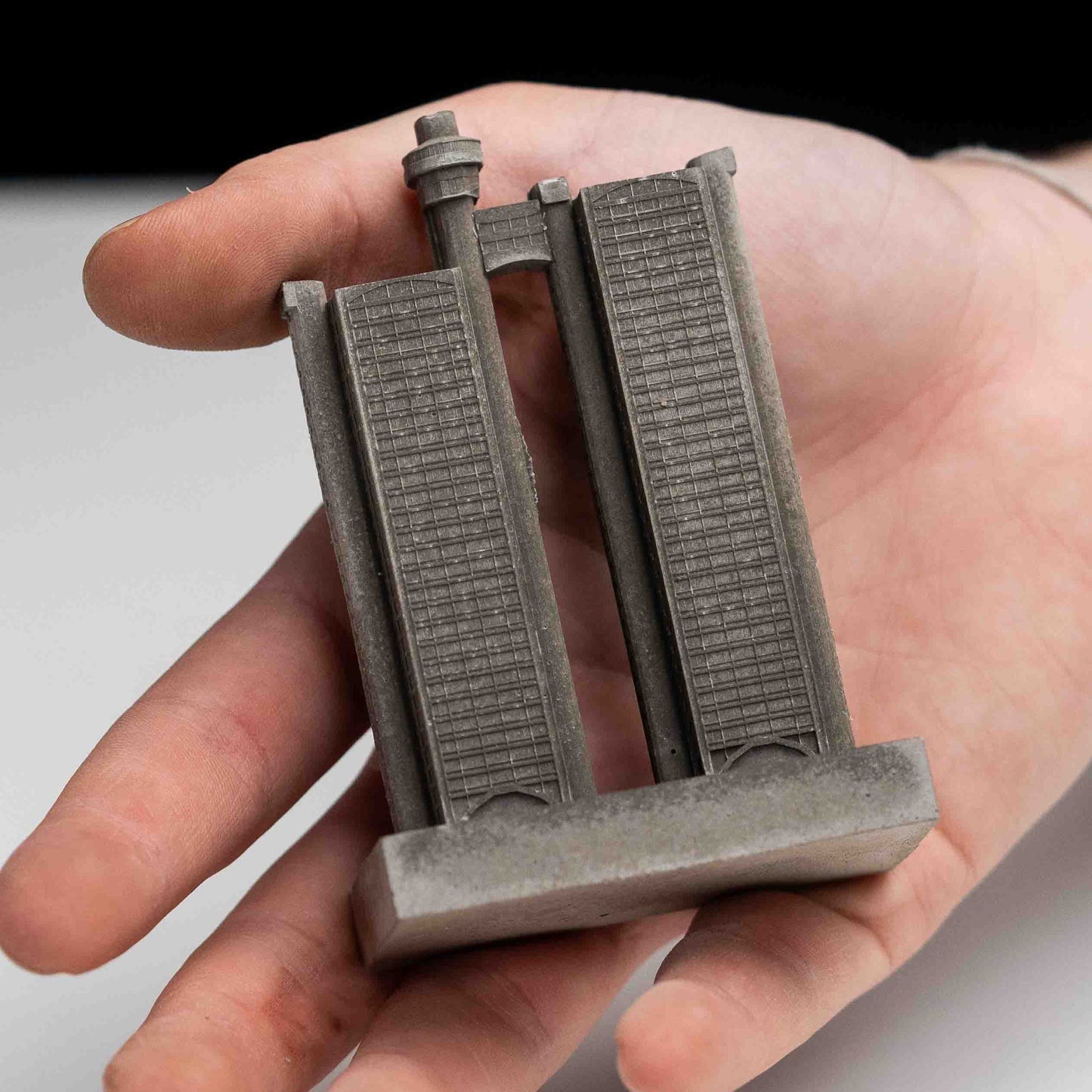 Genex Tower – Miniature Concrete Model