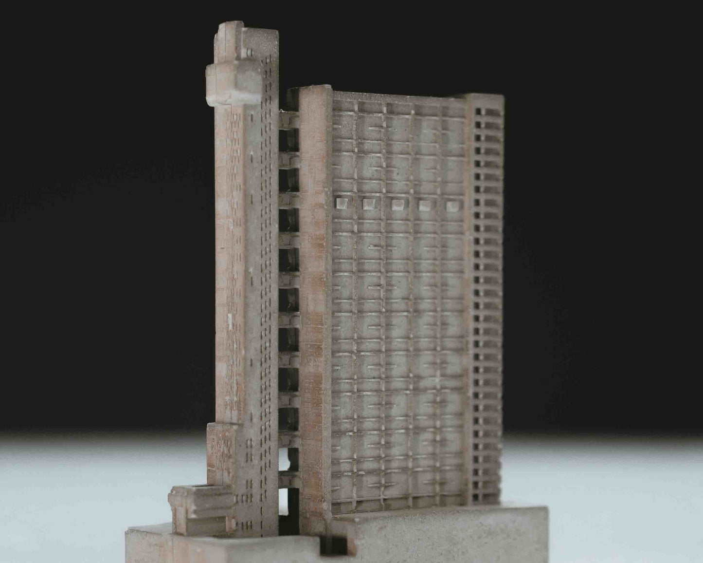 Trellick Tower – Miniature Concrete Model