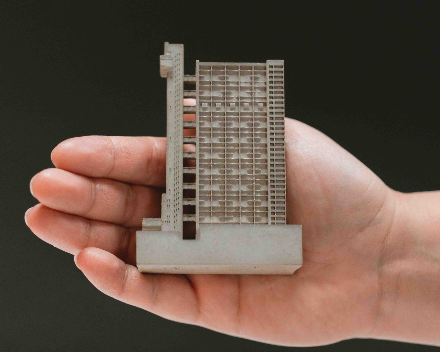 Trellick Tower – Miniature Concrete Model