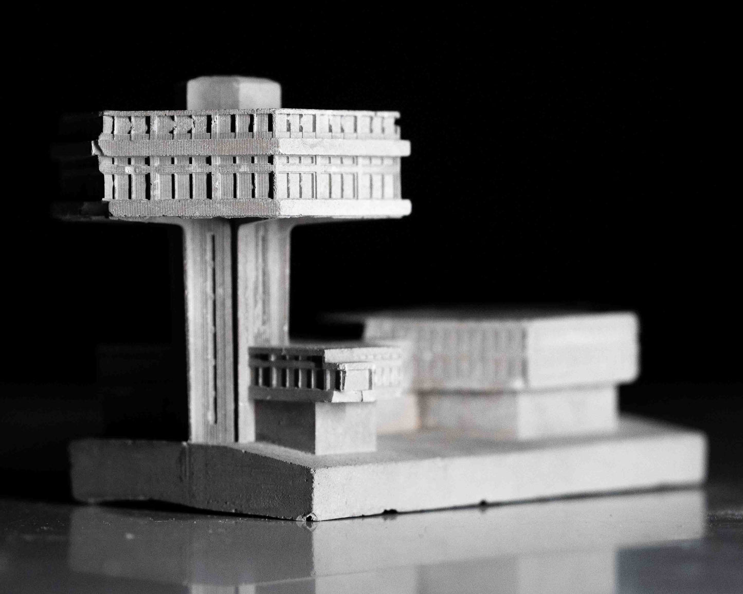Forton Services – Miniature Concrete Model