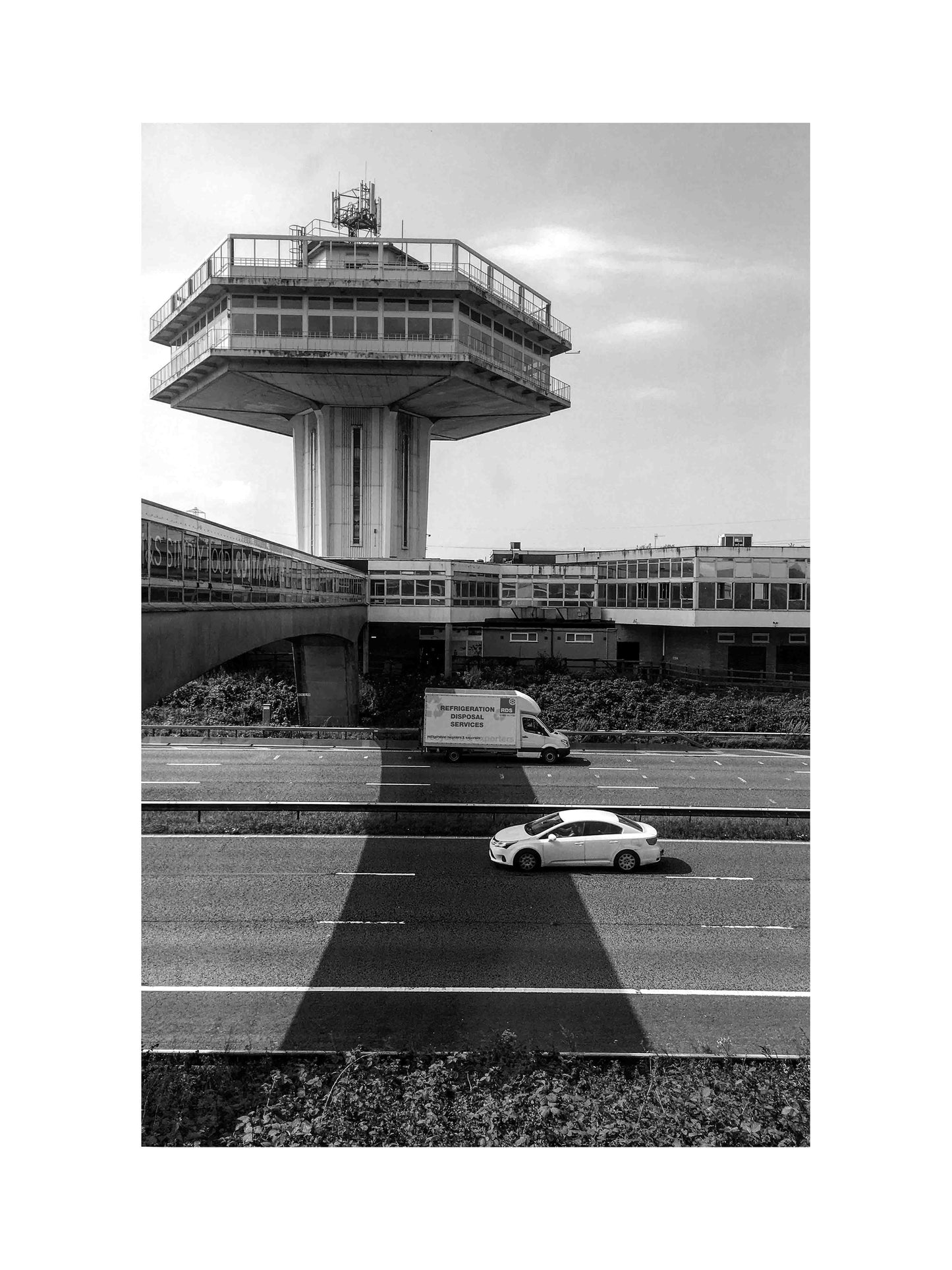 Forton Services - M6 view (Digital Print)