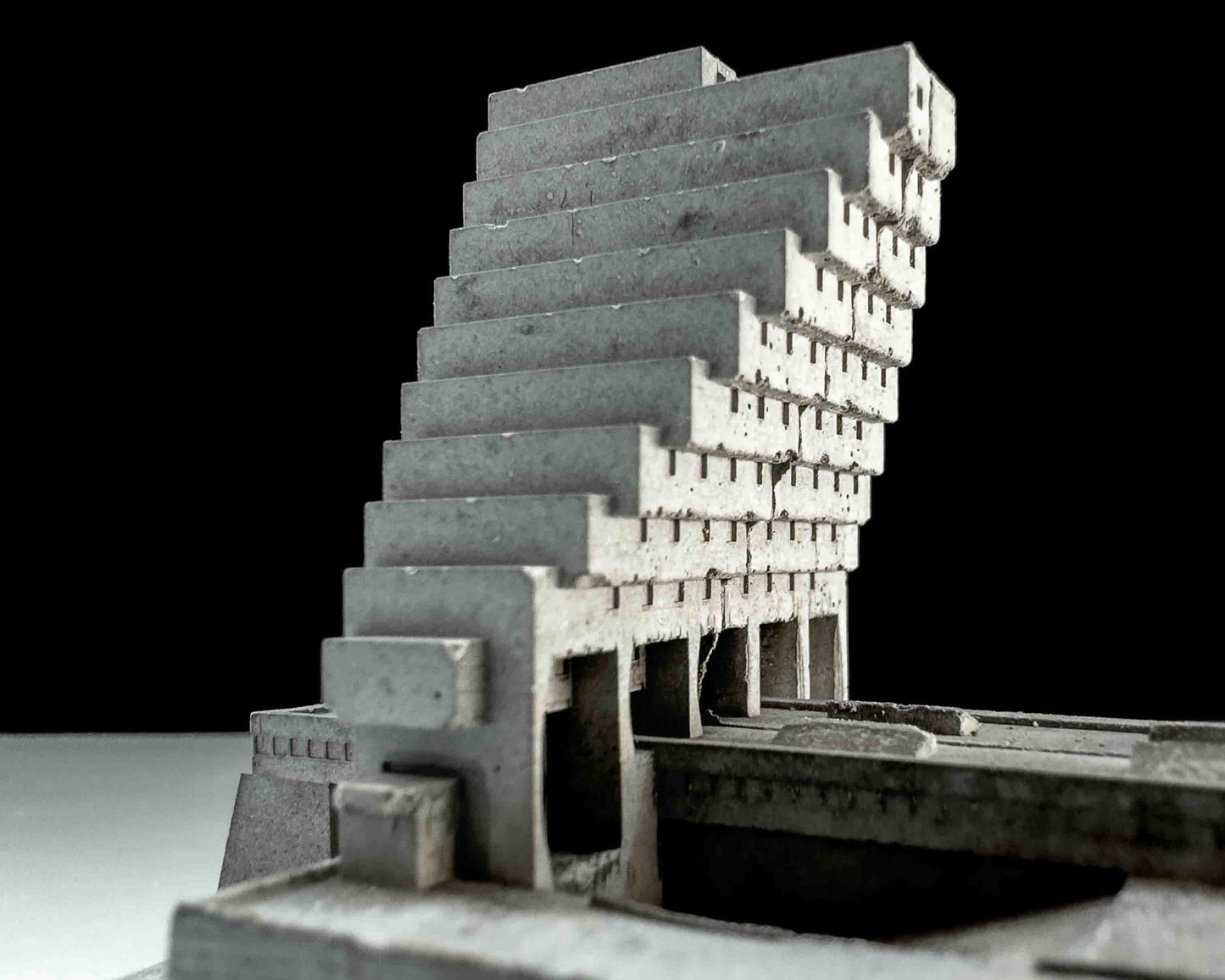 Hotel Panorama – Miniature Concrete Model