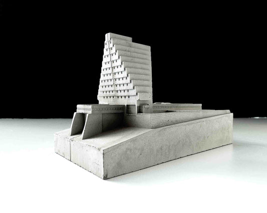 Hotel Panorama – Miniature Concrete Model