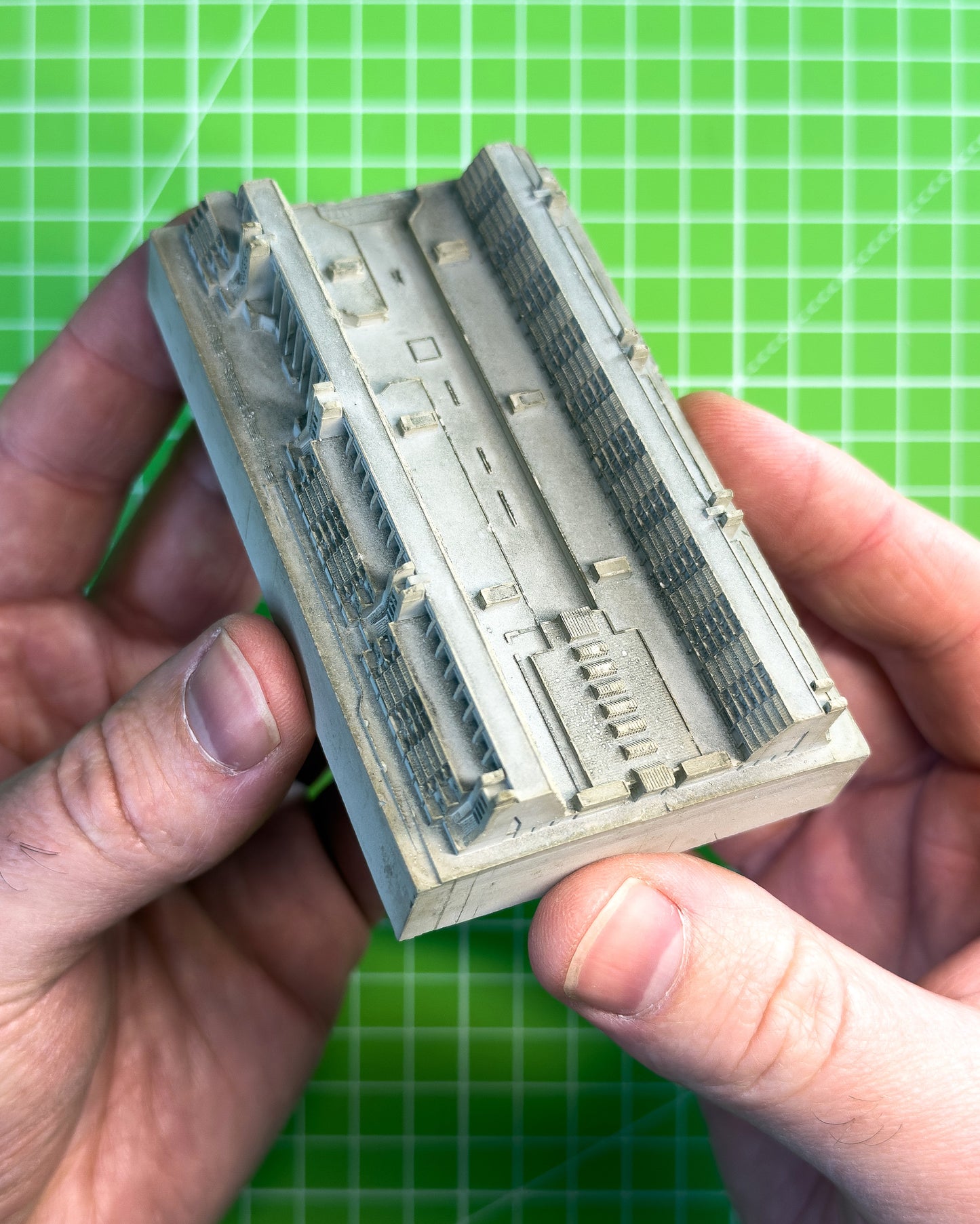 The Brunswick Centre, London – Miniature Concrete Model