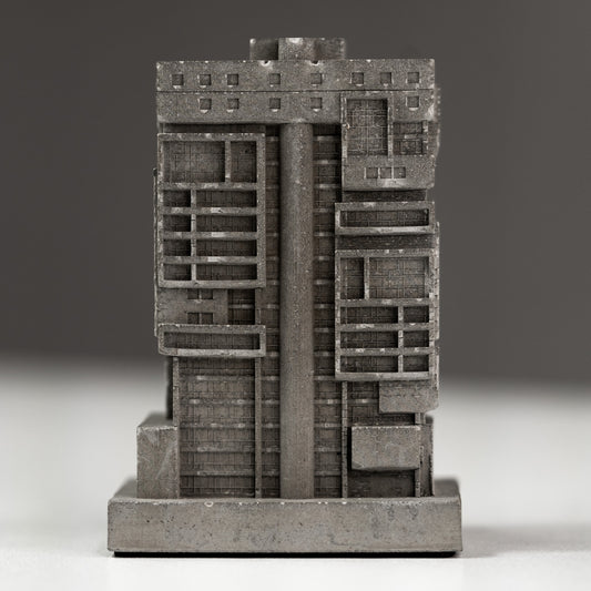 Jenaro Valverde Marín Building – Miniature Concrete Model