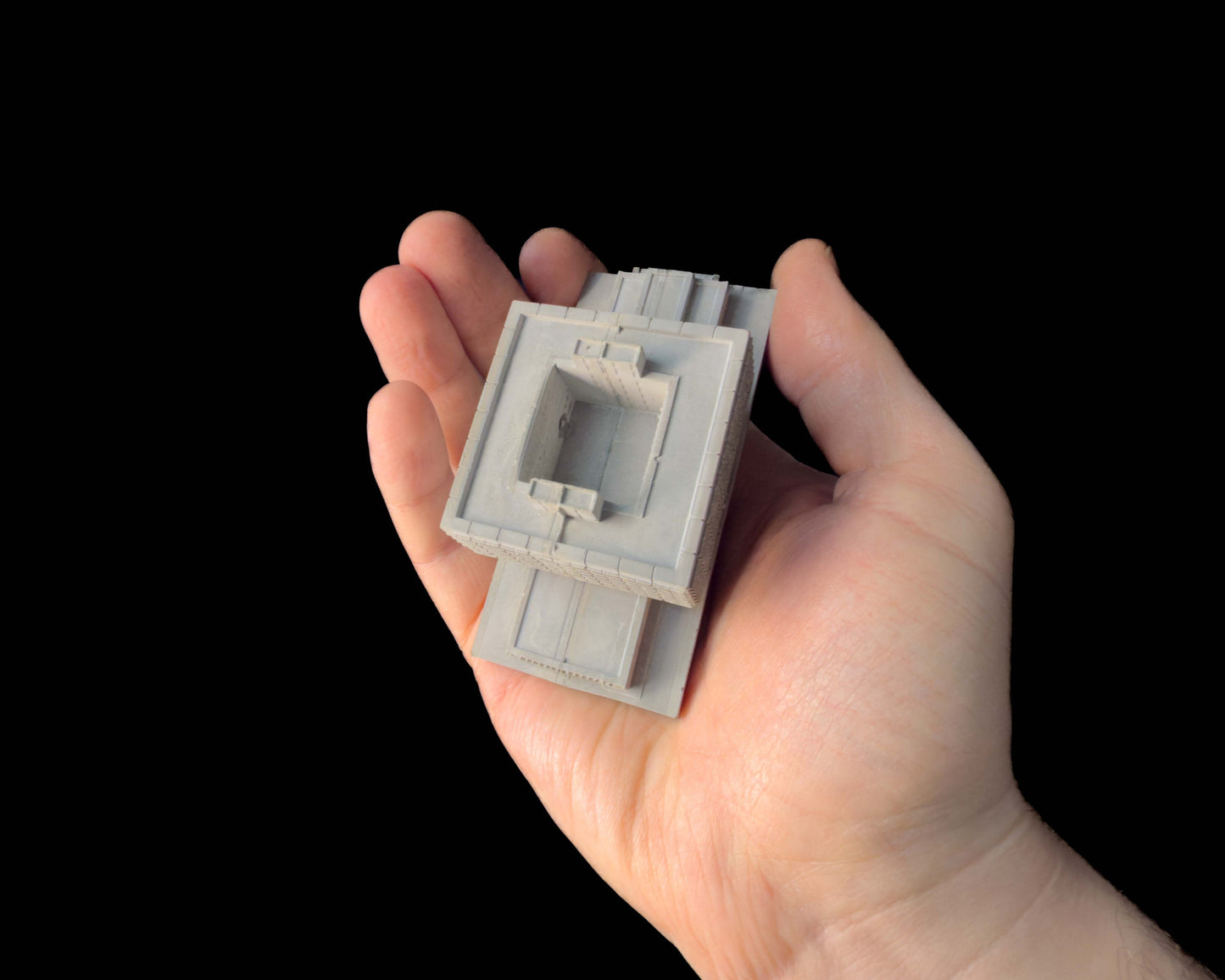 Koospol Building, Prague – Miniature Concrete Model
