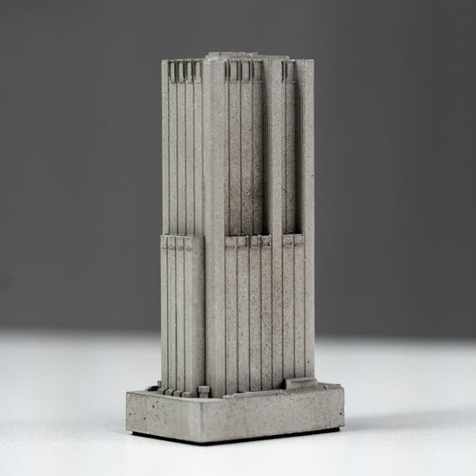 Long Lines Building – Miniature Concrete Model