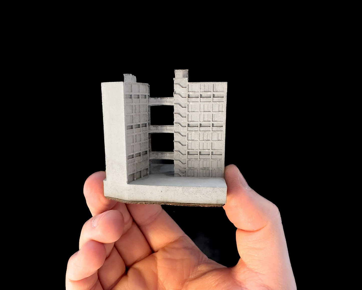 Park Hill Flats – Miniature Concrete Model