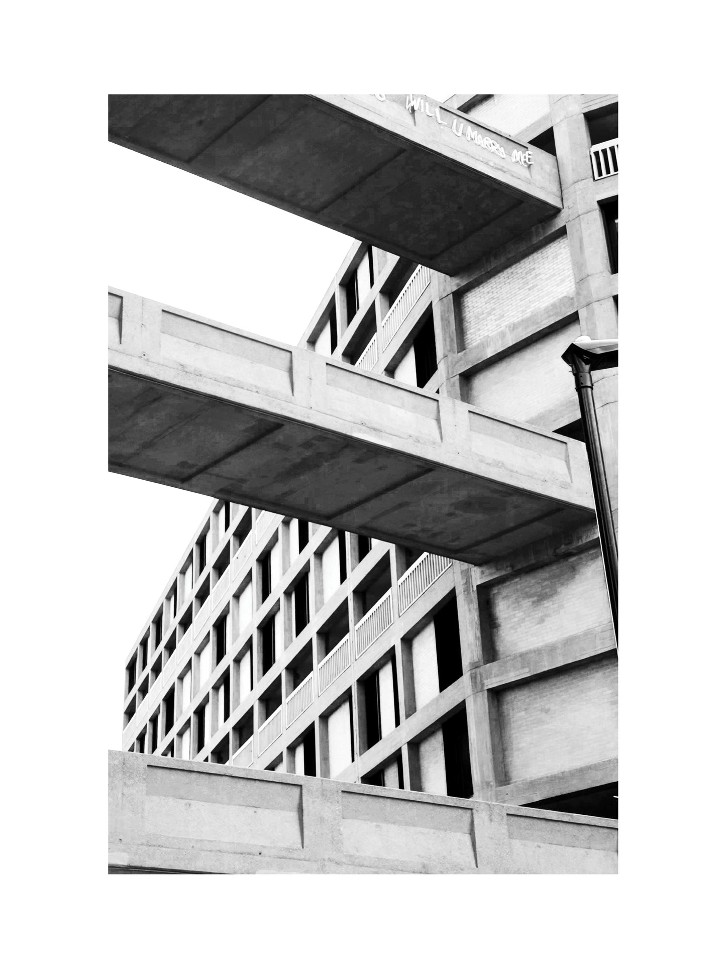 PRINT: Park Hill - Bridge Close Up