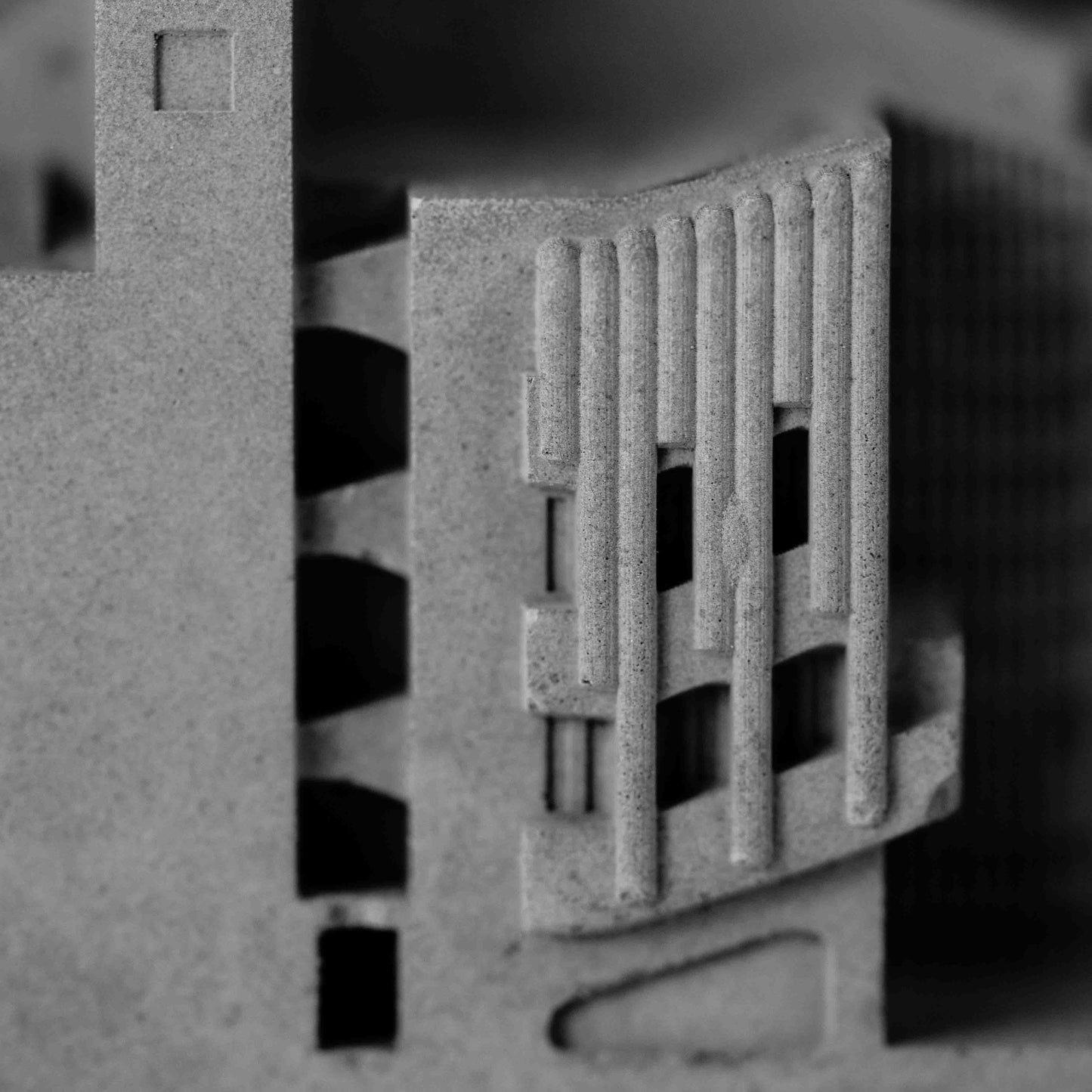 Roger Stevens Building – Miniature Concrete Model
