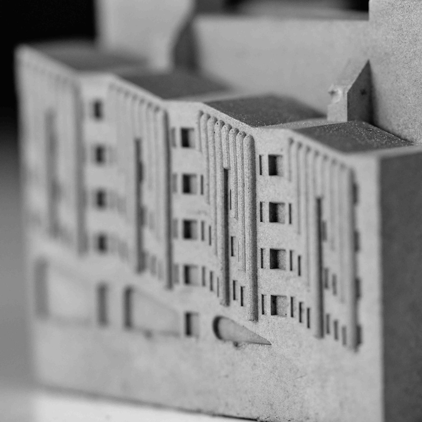 Roger Stevens Building – Miniature Concrete Model