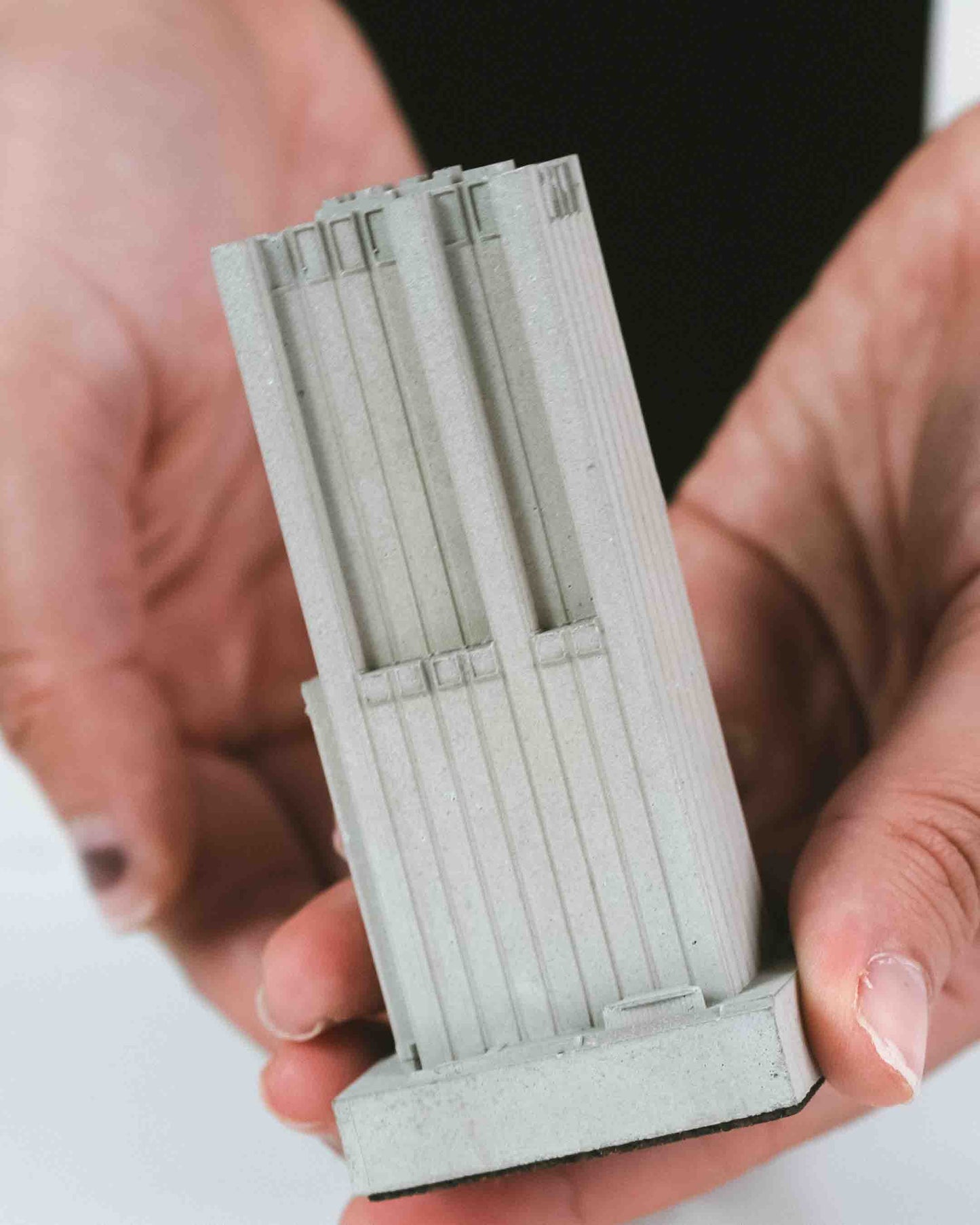 Long Lines Building – Miniature Concrete Model