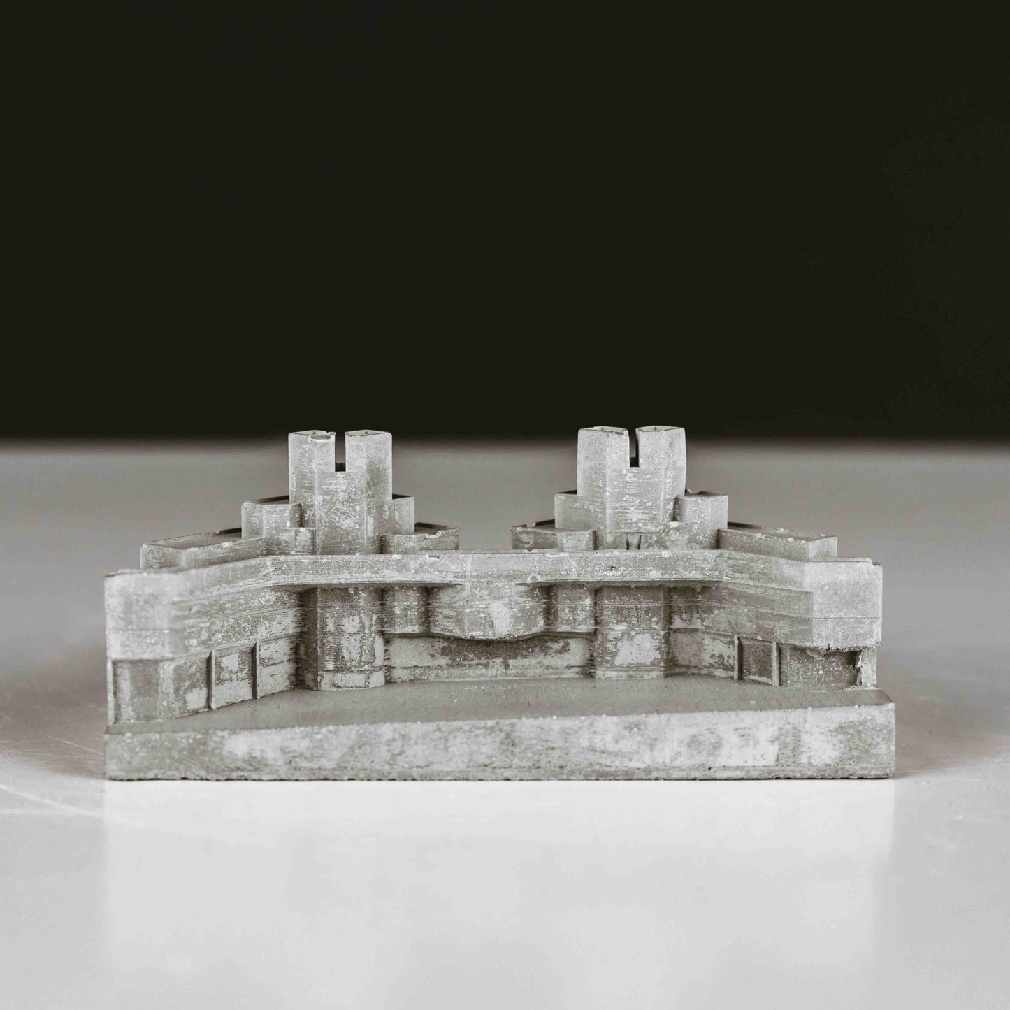 UEA Ziggurats – Miniature Concrete Model
