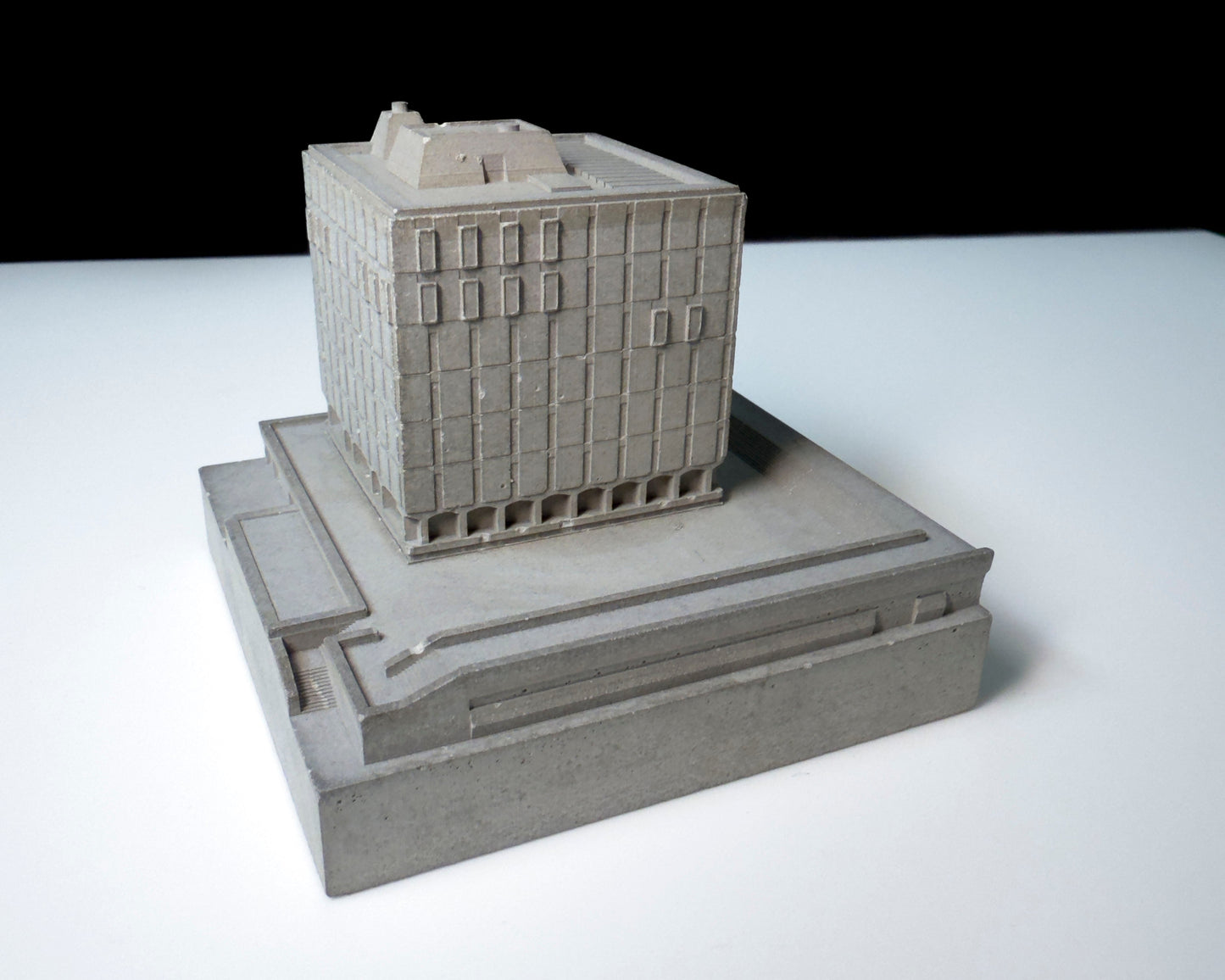 Bonny Street Police HQ – Miniature Concrete Model