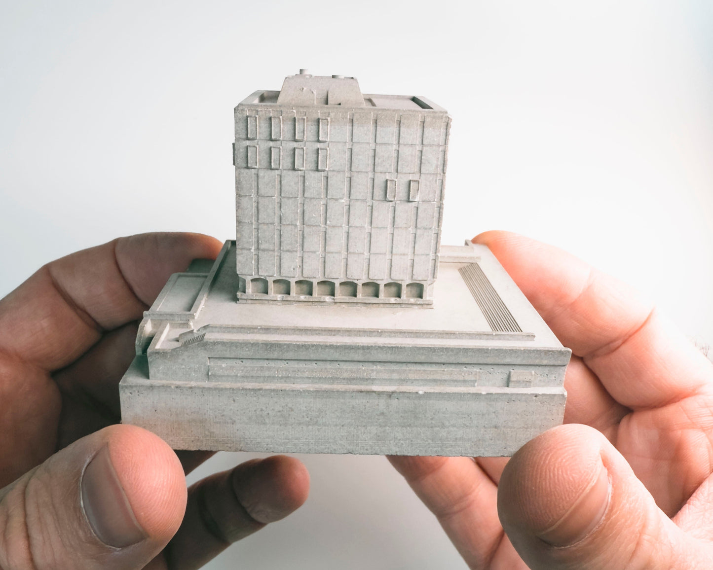 Bonny Street Police HQ – Miniature Concrete Model