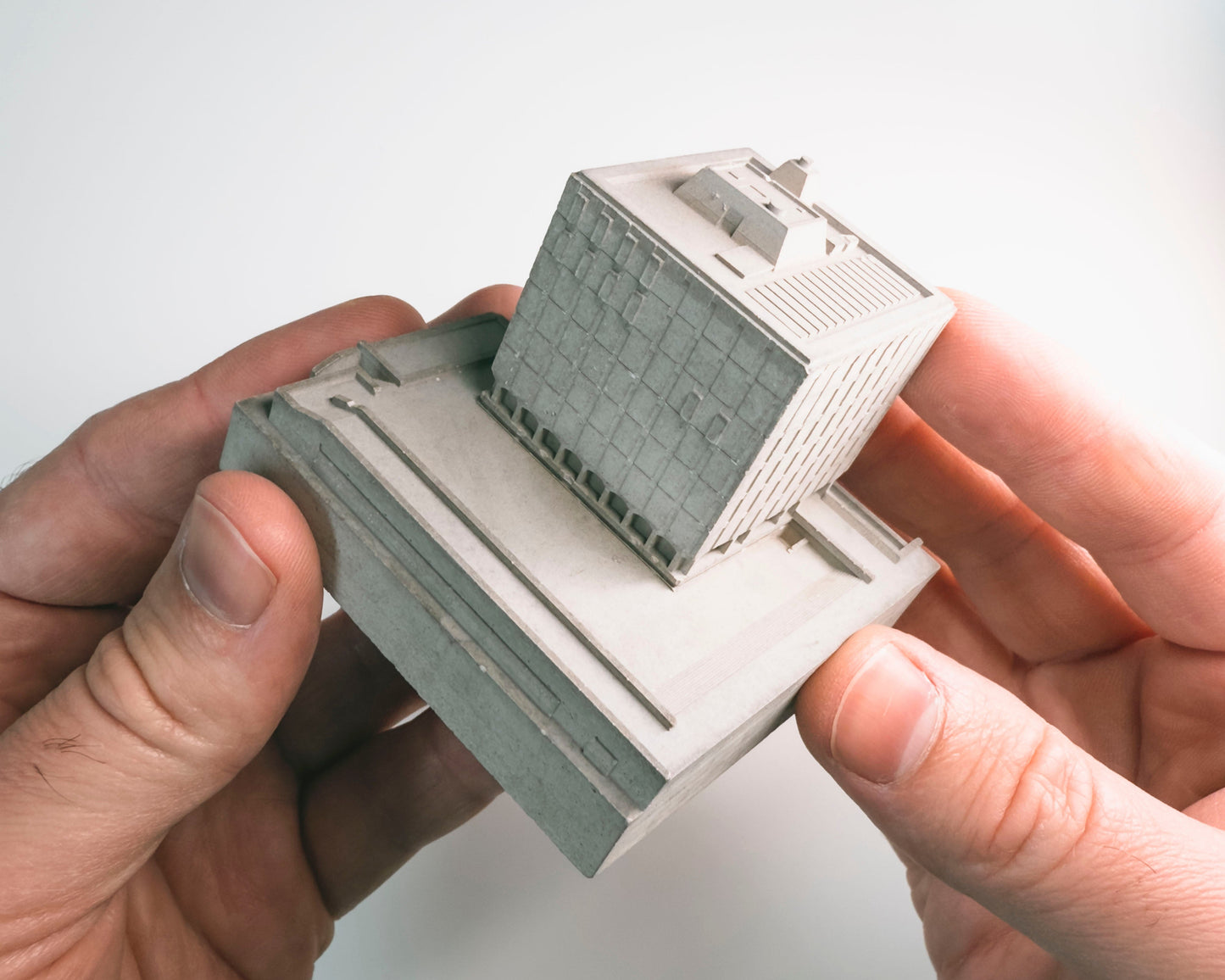 Bonny Street Police HQ – Miniature Concrete Model