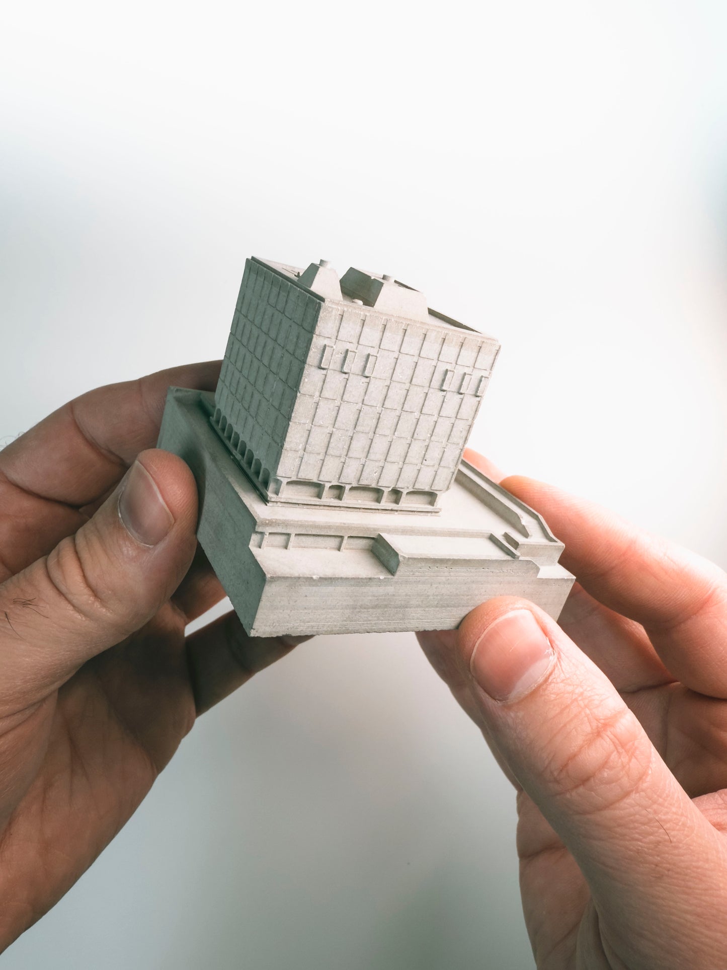 Bonny Street Police HQ – Miniature Concrete Model
