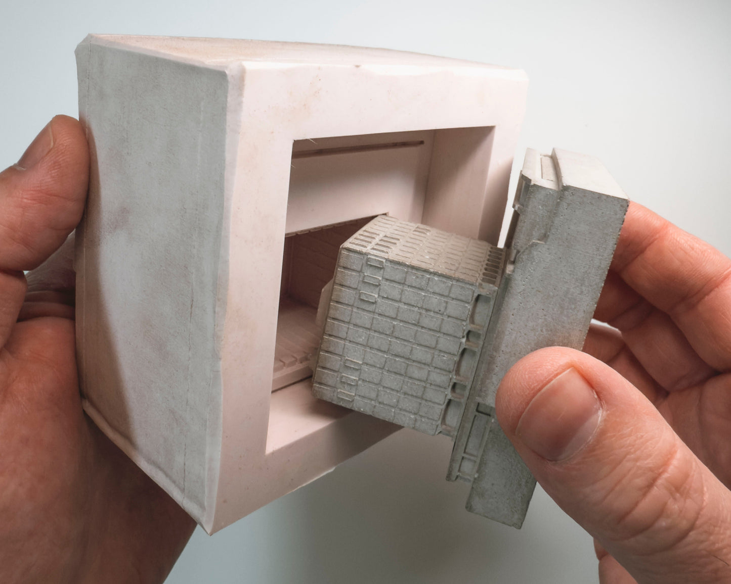 Bonny Street Police HQ – Miniature Concrete Model