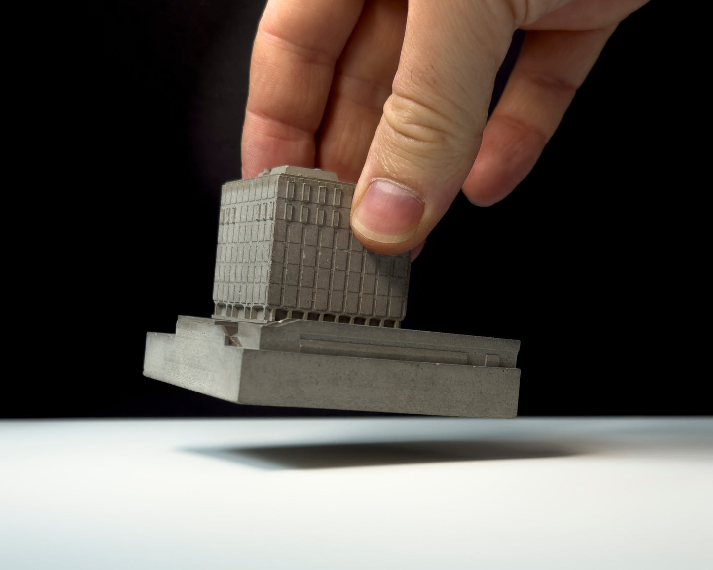 Bonny Street Police HQ – Miniature Concrete Model