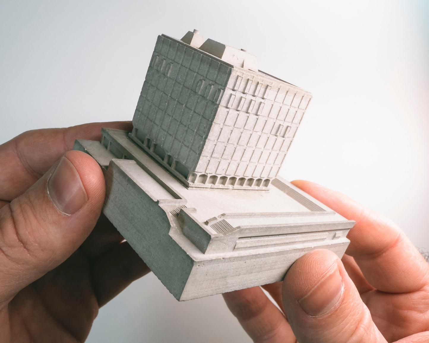 Bonny Street Police HQ – Miniature Concrete Model