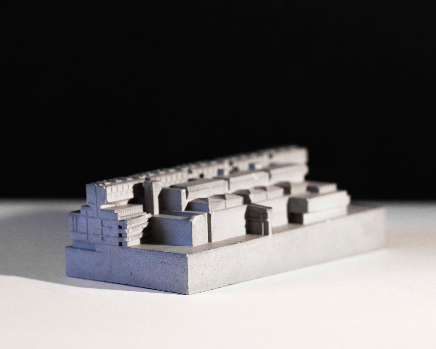 Cumbernauld Town Centre - Miniature Concrete Model