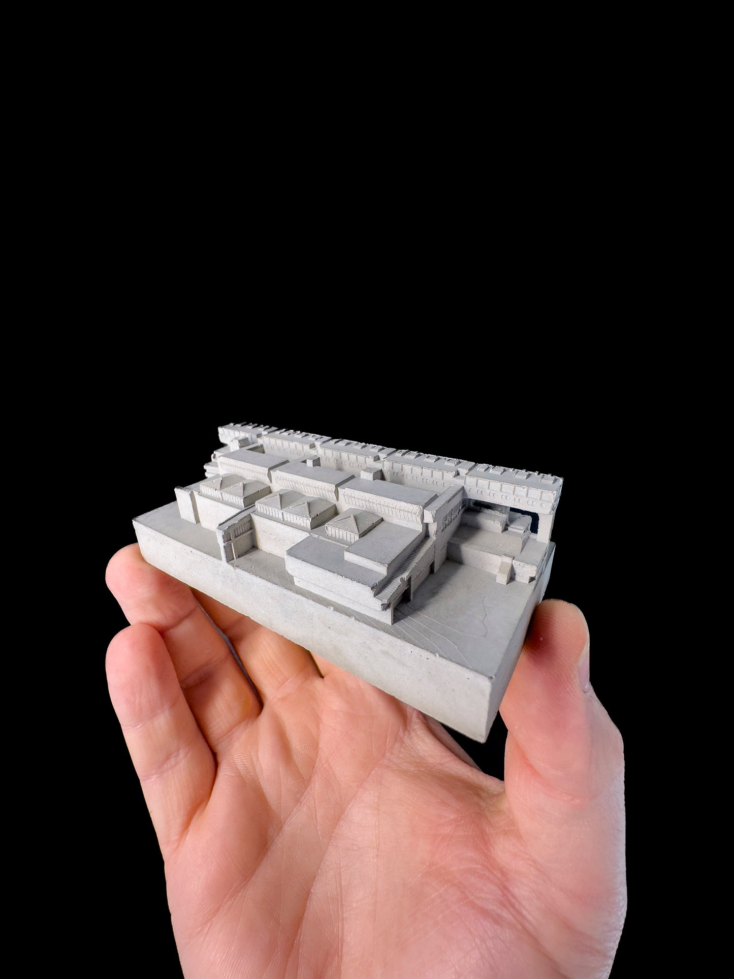 Cumbernauld Town Centre - Miniature Concrete Model