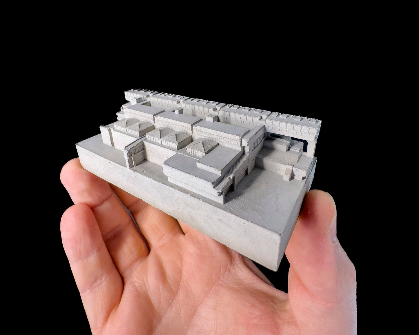 Cumbernauld Town Centre - Miniature Concrete Model