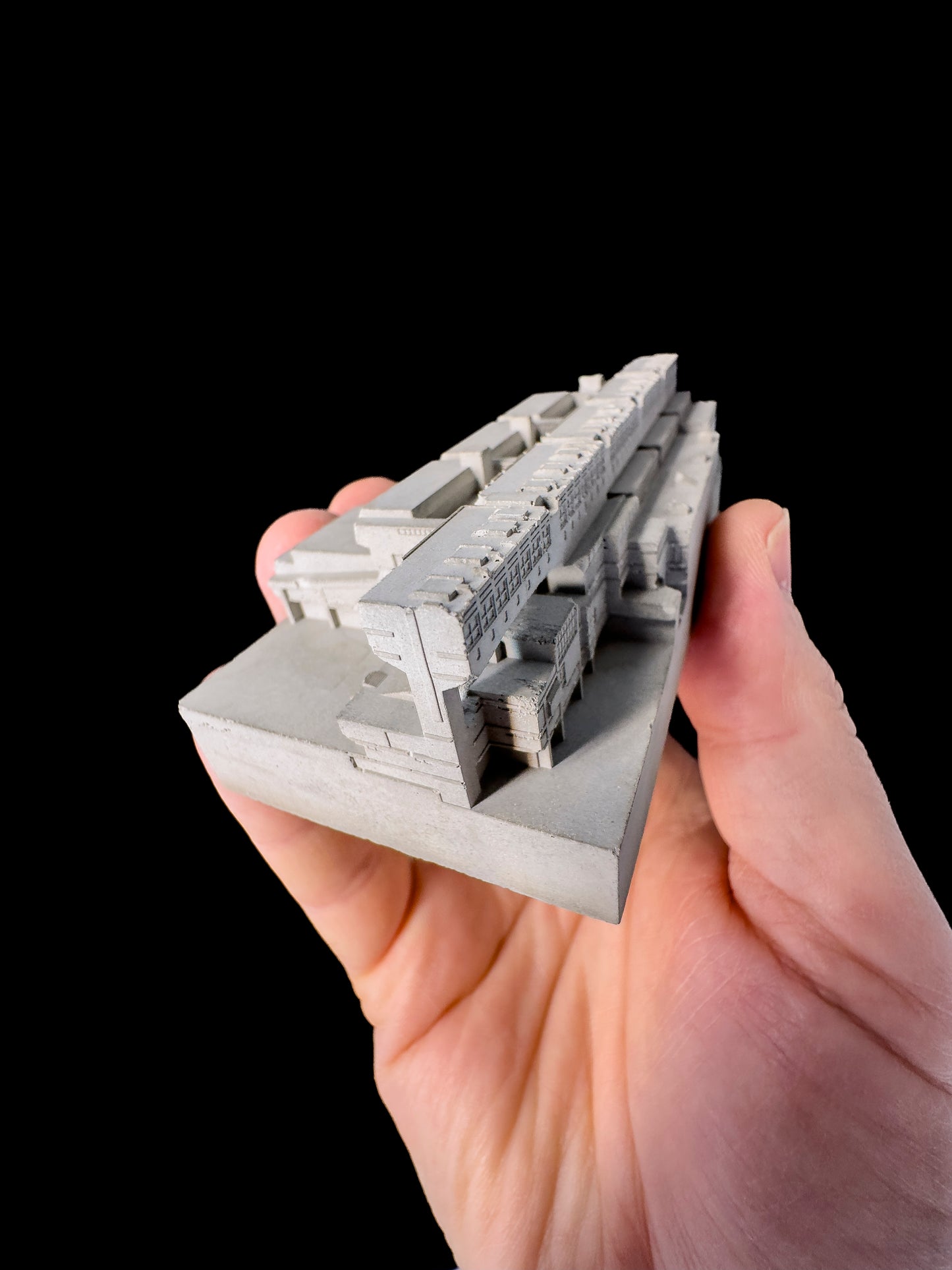 Cumbernauld Town Centre - Miniature Concrete Model