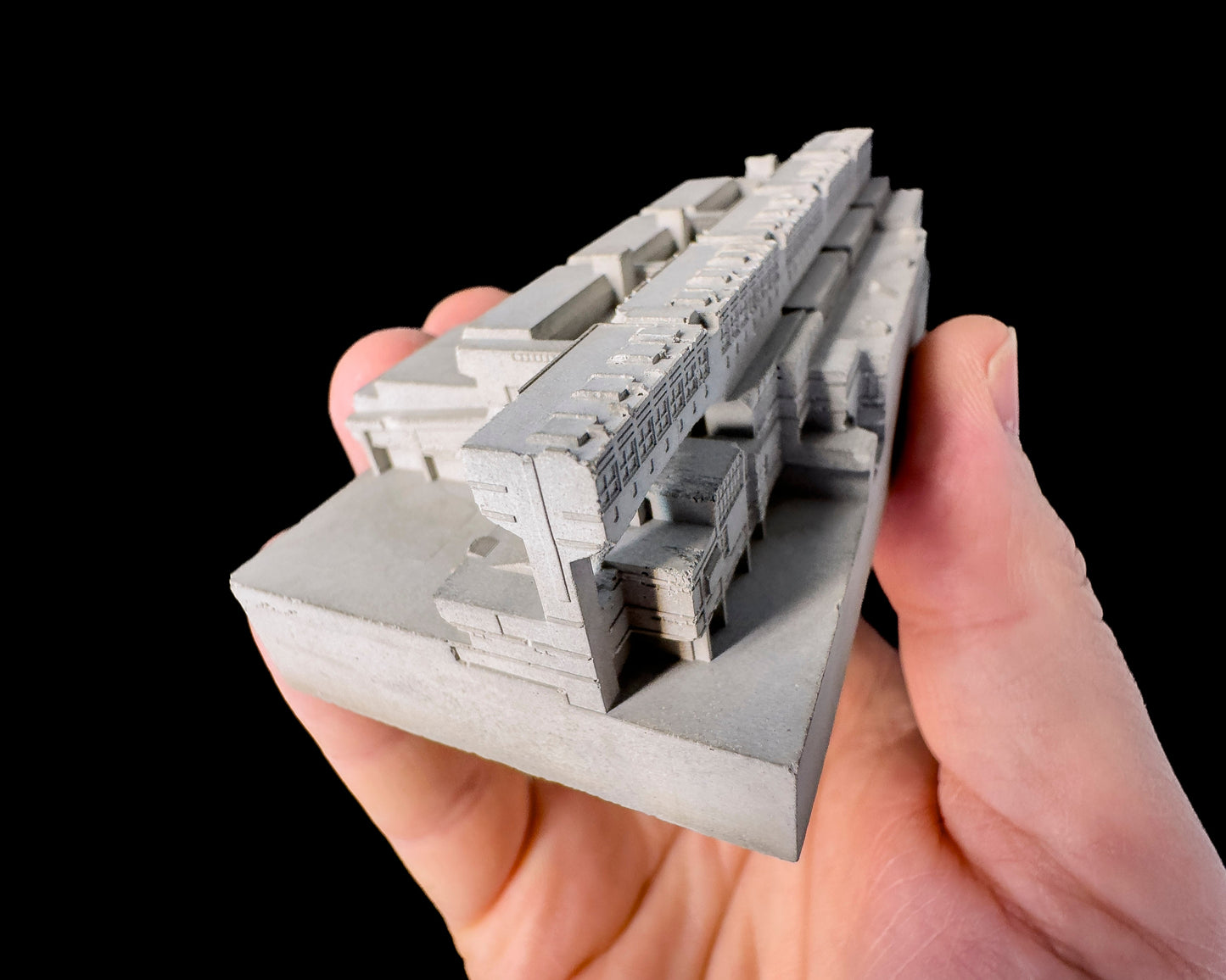 Cumbernauld Town Centre - Miniature Concrete Model
