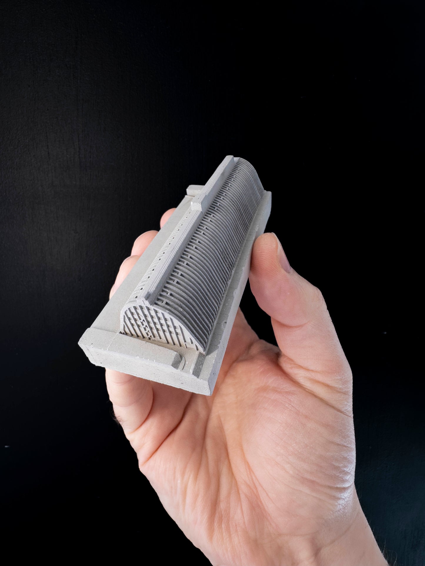 Tate and Lyle Sugar Silo - Miniature Concrete Model