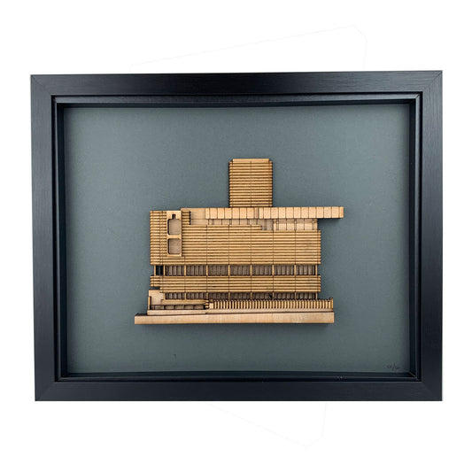 Lasercut: New Street Signal Box Elevation II Edition