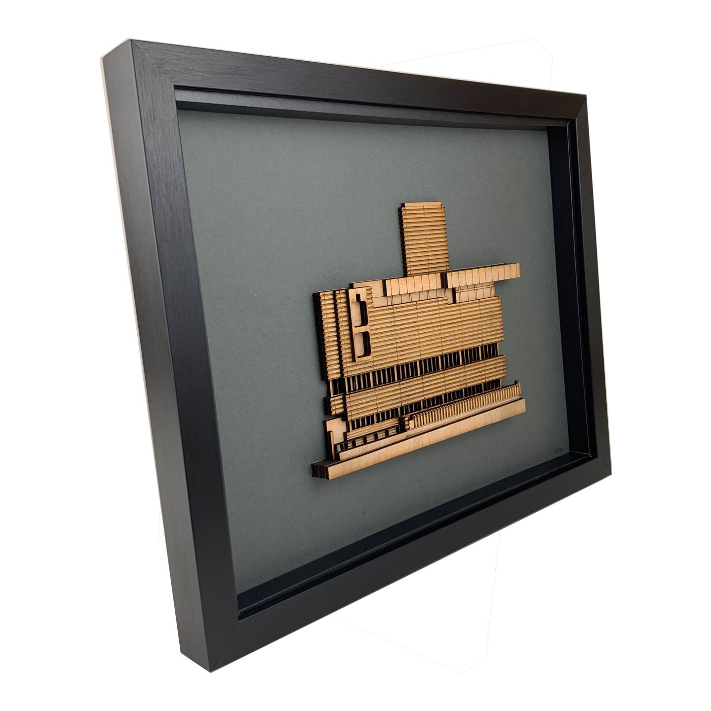 Lasercut: New Street Signal Box Elevation II Edition