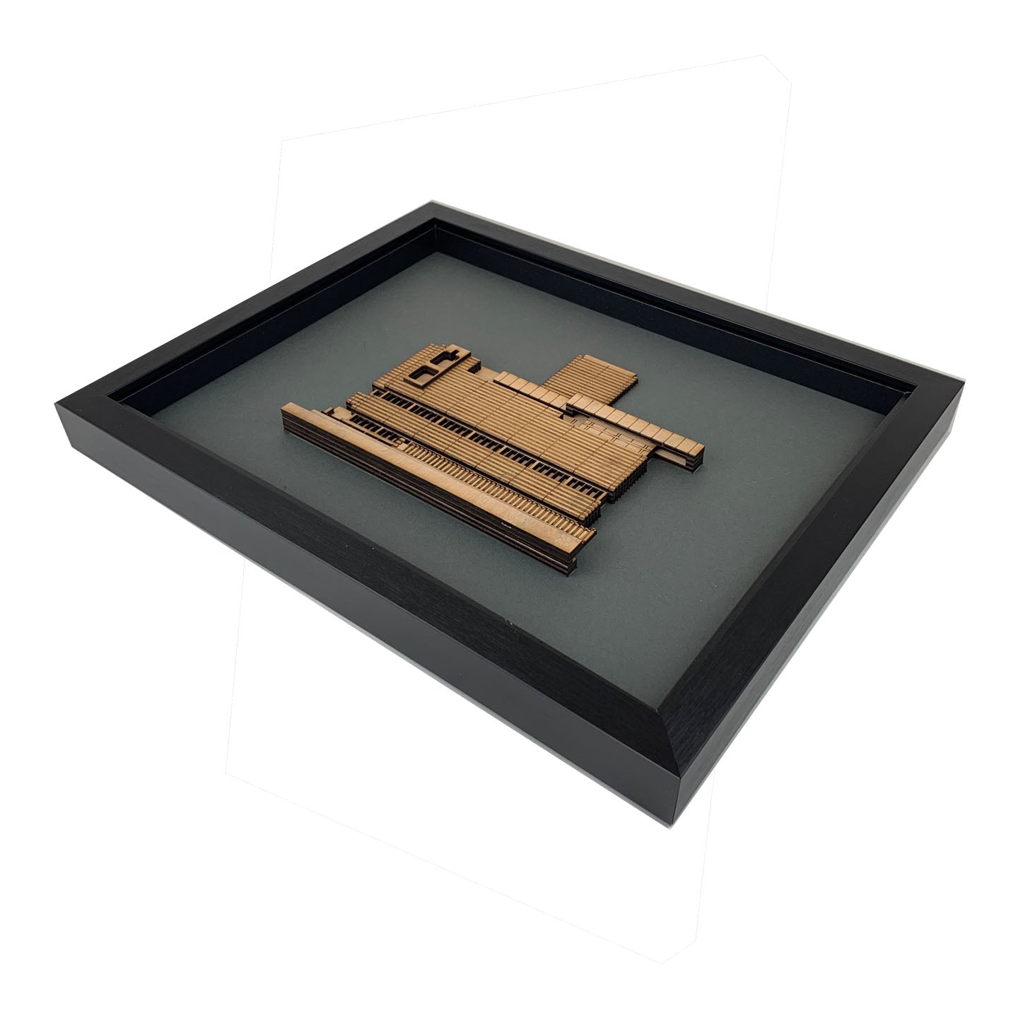 Lasercut: New Street Signal Box Elevation II Edition