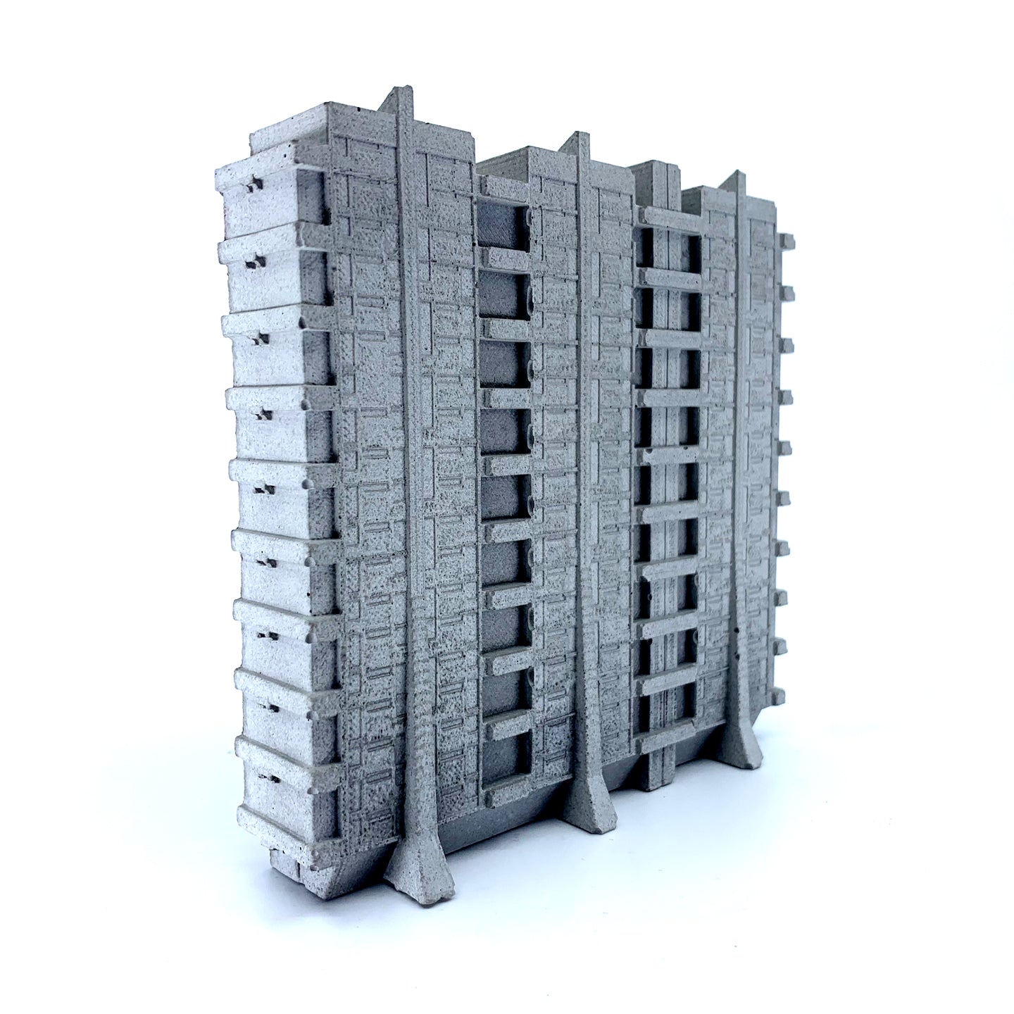 Concrete Elevation: Queen Elizabeth Square