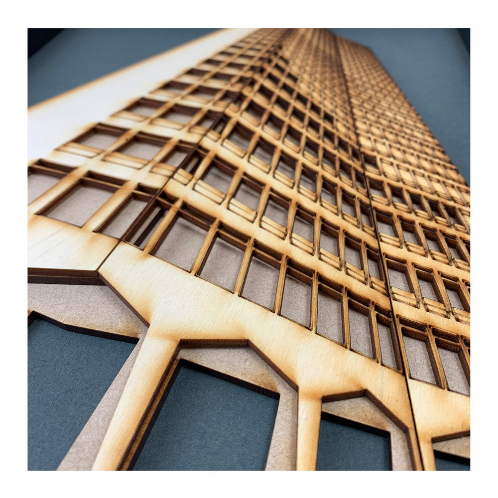 Lasercut: Alpha Tower