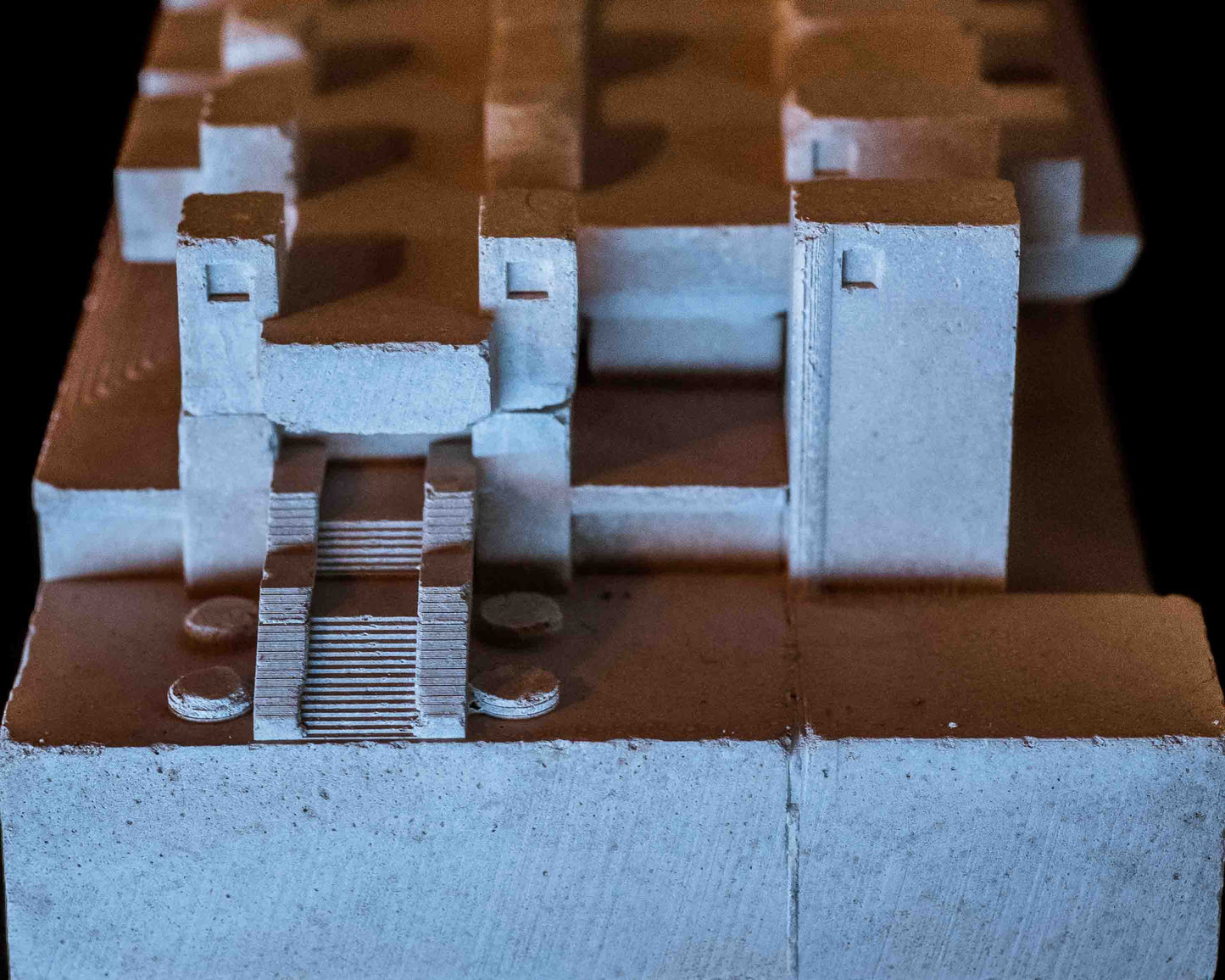The Barbican Centre - miniature concrete model