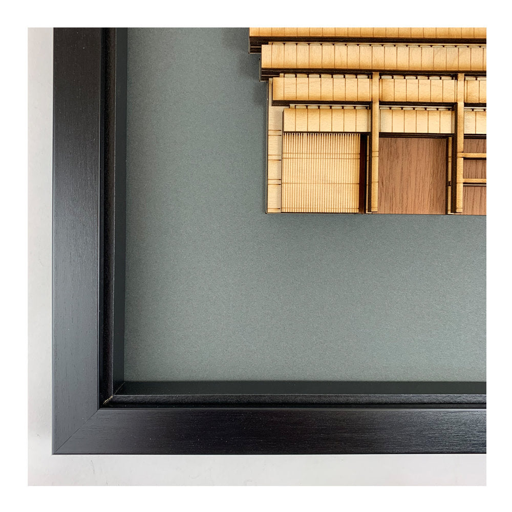 Lasercut: Birmingham Central Library Elevation II